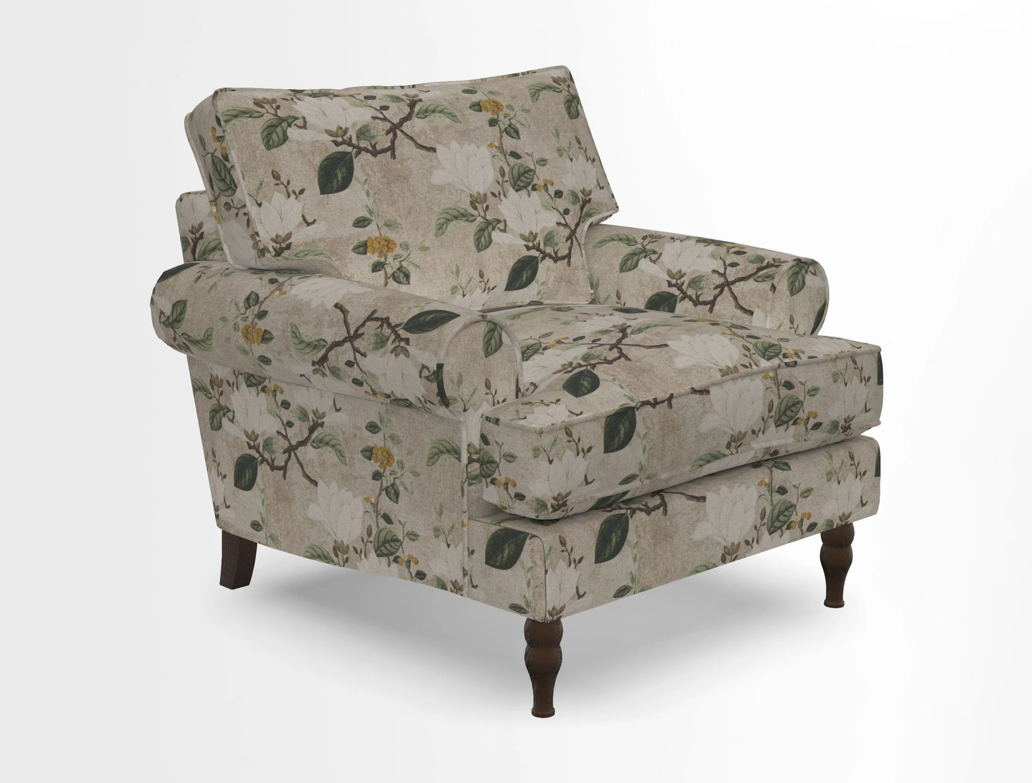 Cooksbridge Chair in Cloth 21 Simple Stripe Bilberry