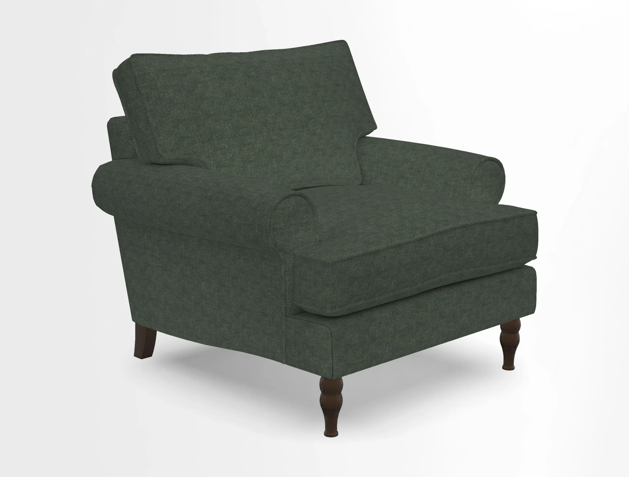 Cooksbridge Chair in Cloth 21 Simple Stripe Bilberry