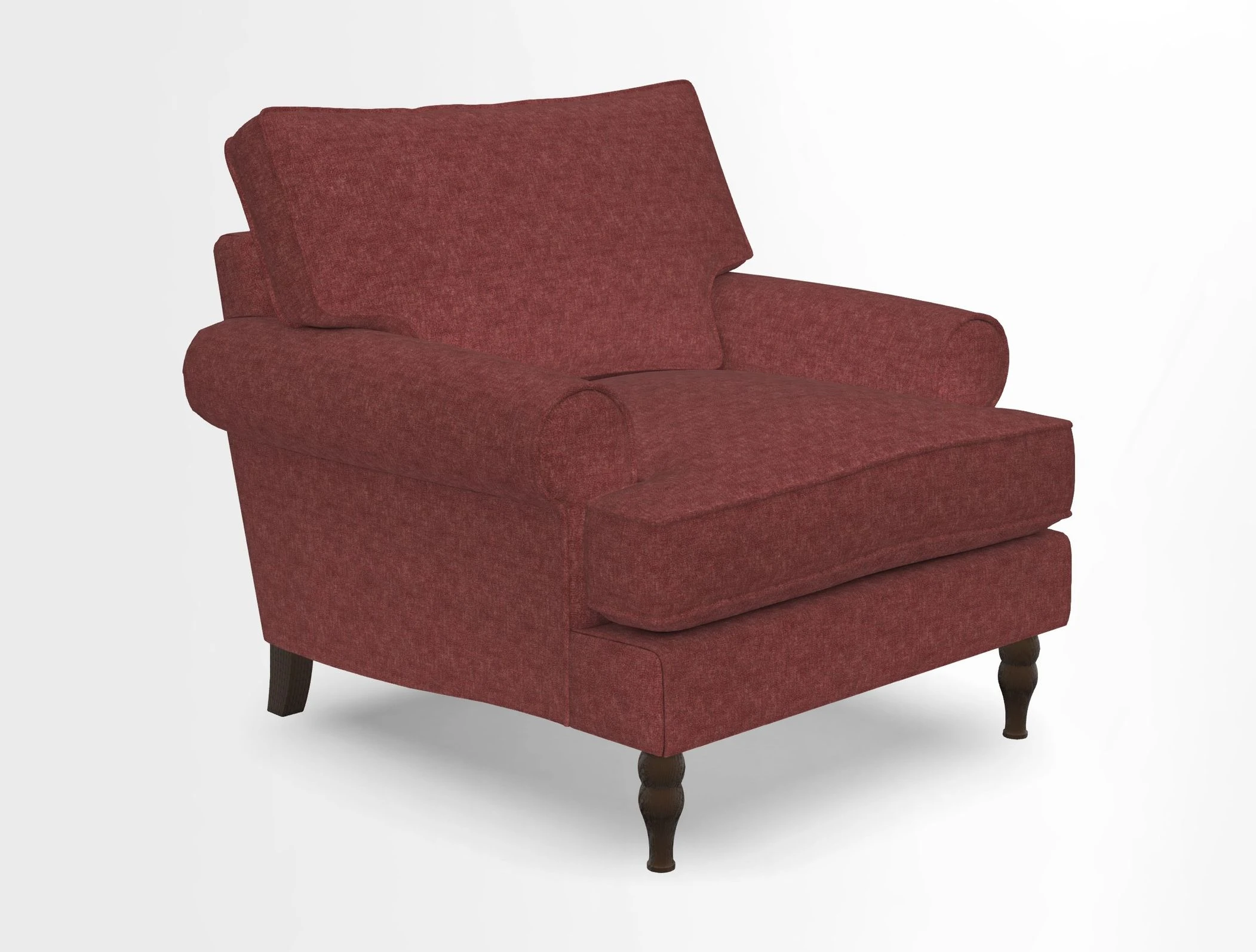Cooksbridge Chair in Cloth 21 Simple Stripe Bilberry