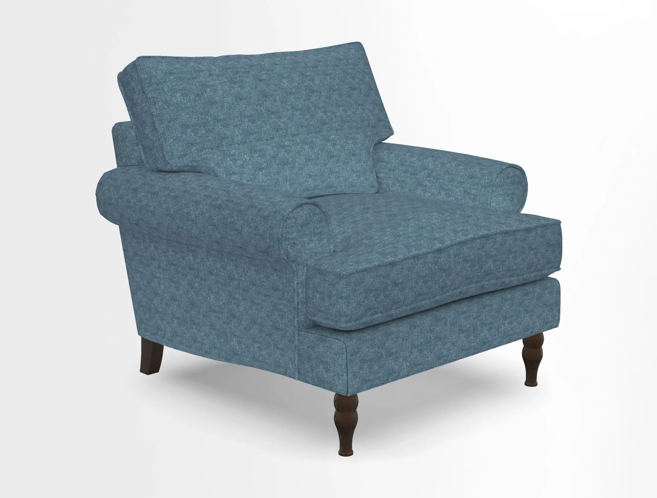 Cooksbridge Chair in Cloth 21 Simple Stripe Bilberry