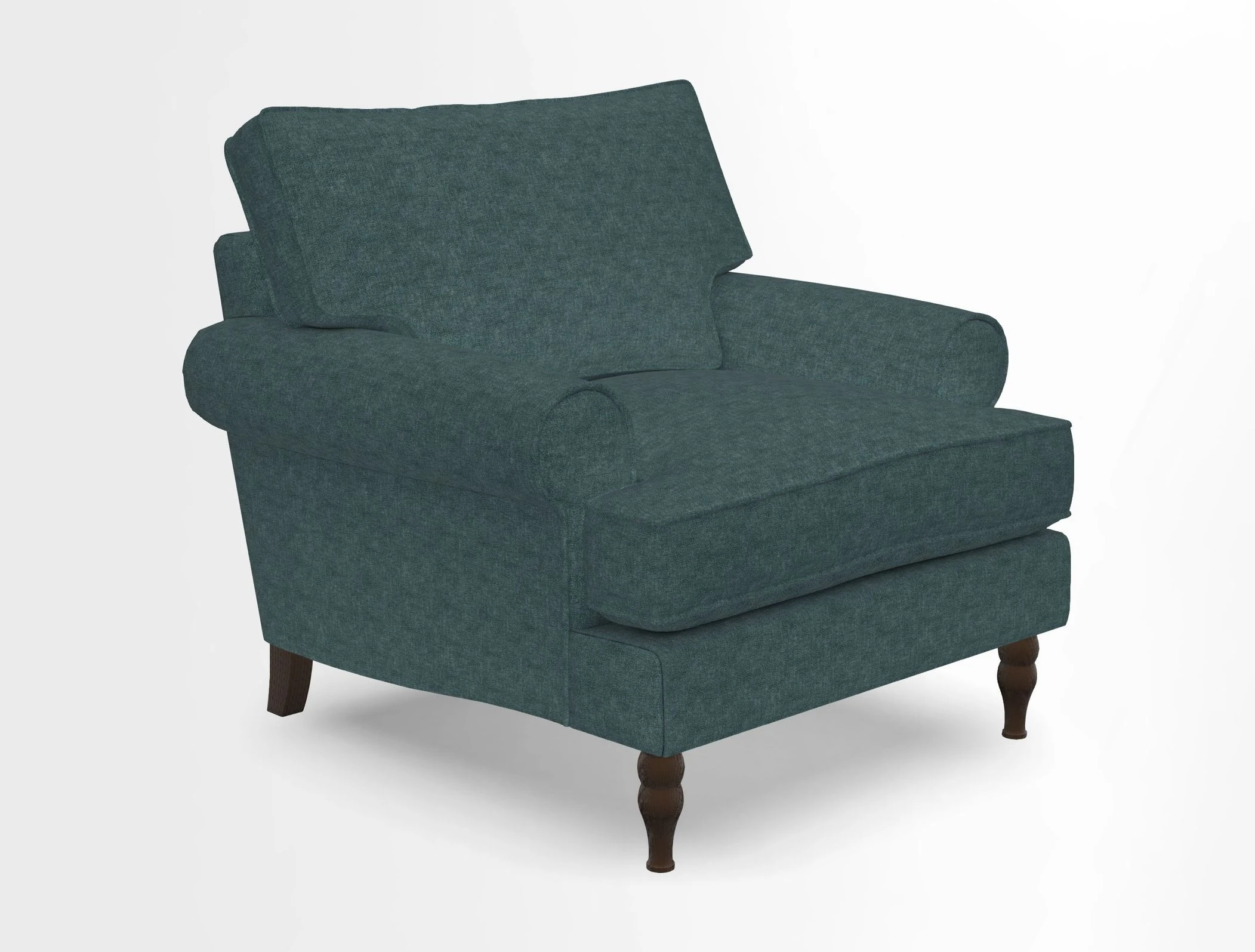 Cooksbridge Chair in Cloth 21 Simple Stripe Bilberry
