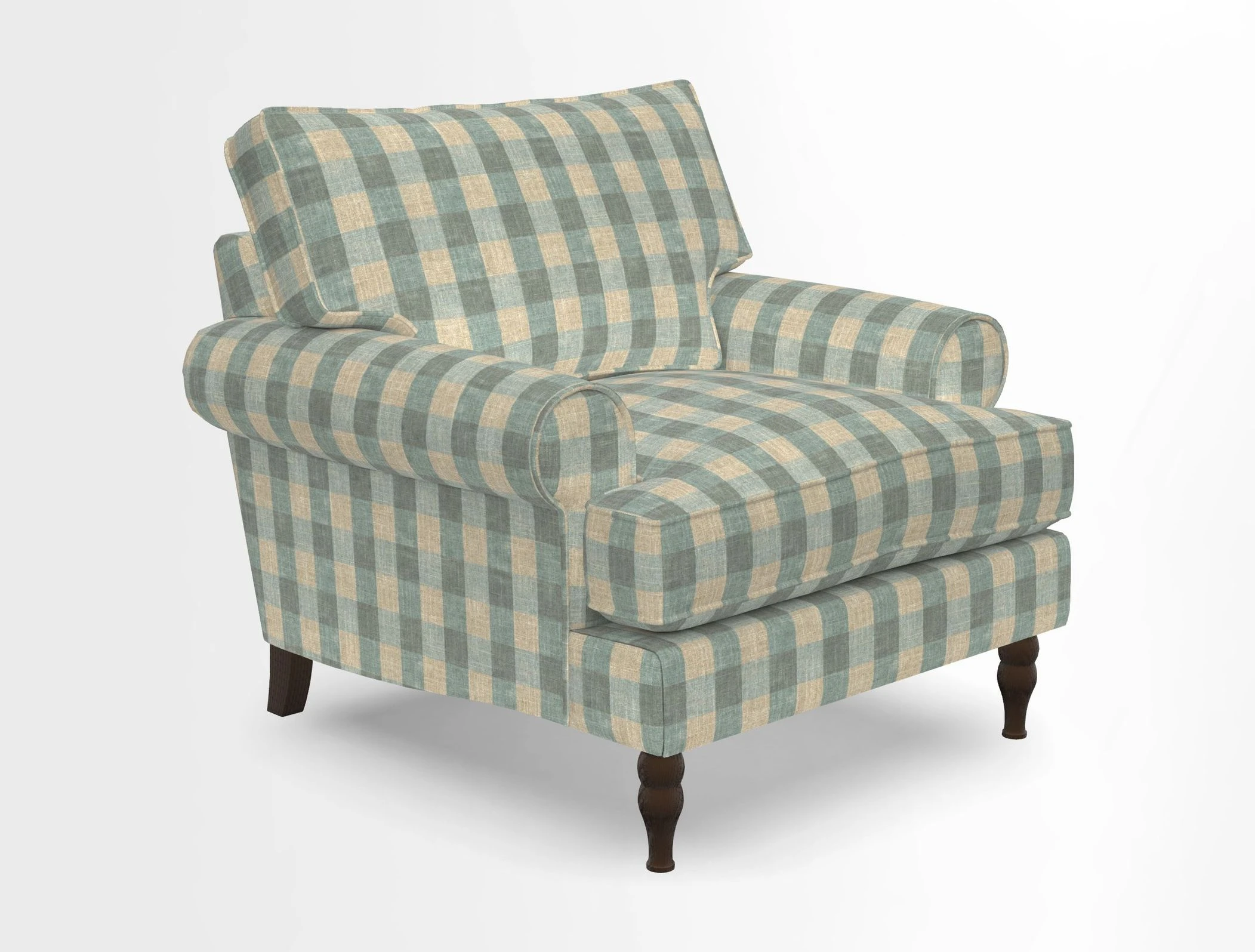 Cooksbridge Chair in Cloth 21 Simple Stripe Bilberry