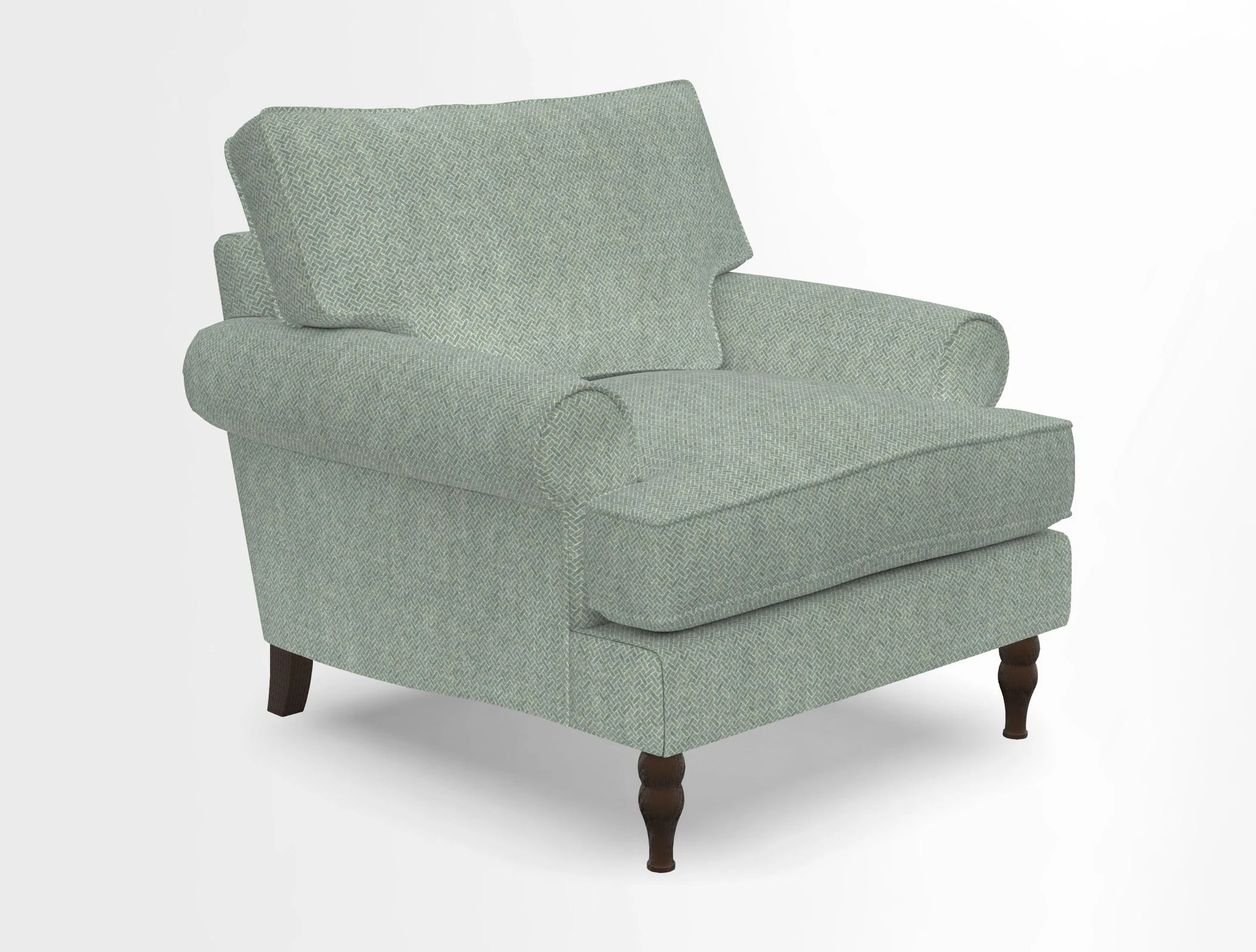 Cooksbridge Chair in Cloth 21 Simple Stripe Bilberry