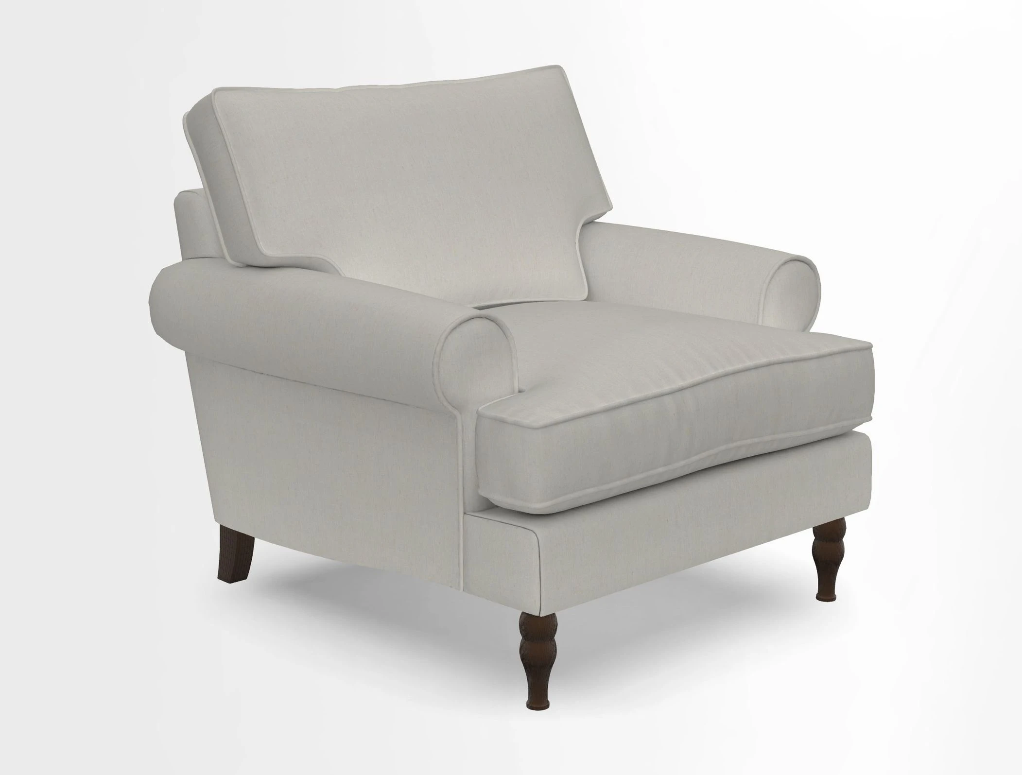 Cooksbridge Chair in Cloth 21 Simple Stripe Bilberry