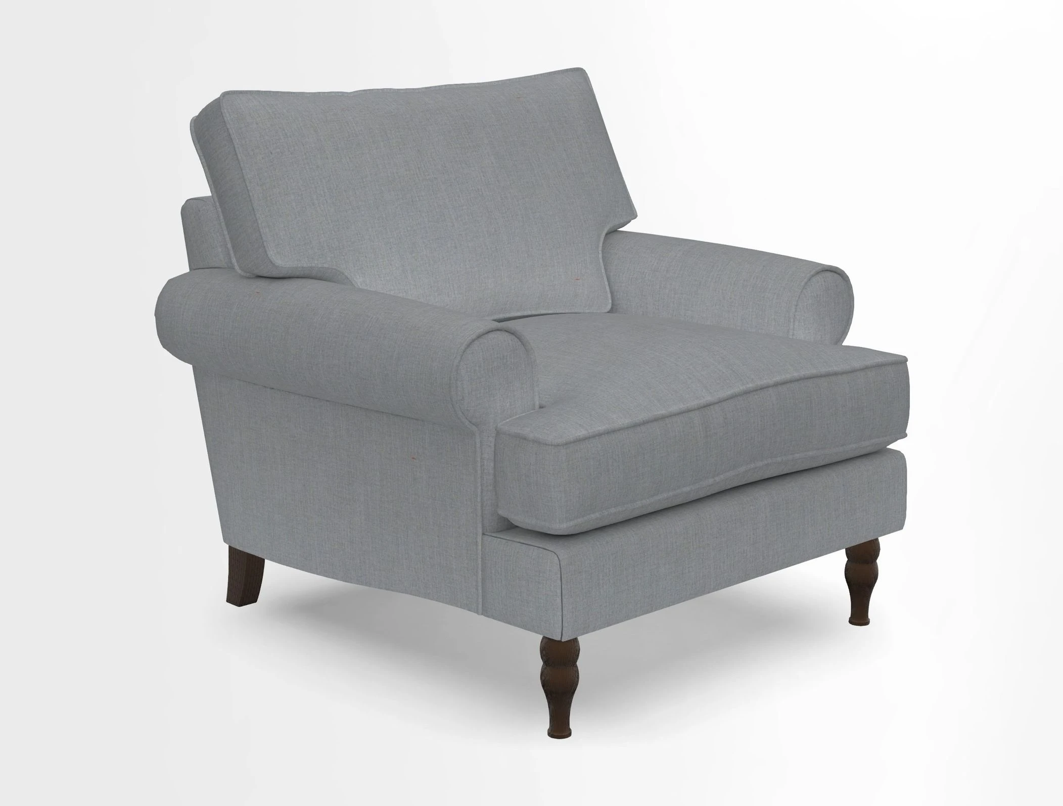 Cooksbridge Chair in Cloth 21 Simple Stripe Bilberry