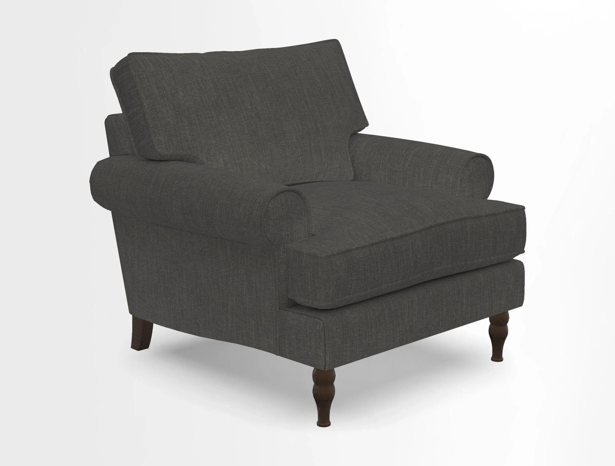 Cooksbridge Chair in Cloth 21 Simple Stripe Bilberry