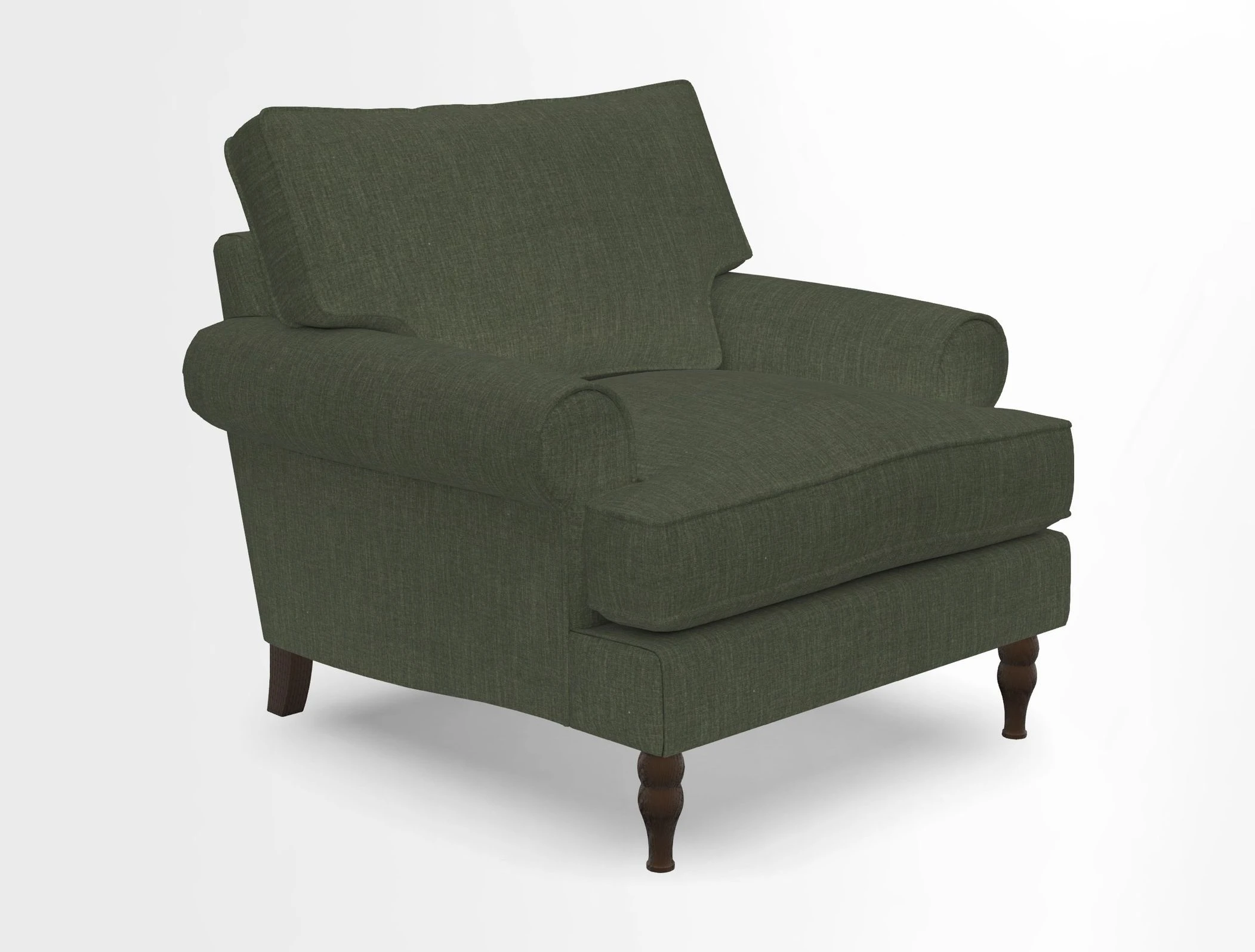 Cooksbridge Chair in Cloth 21 Simple Stripe Bilberry
