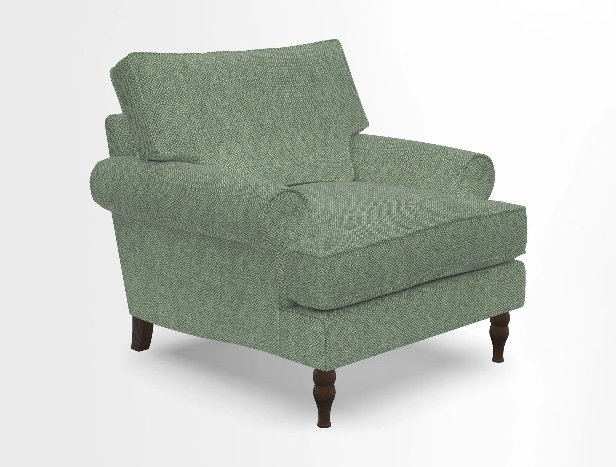 Cooksbridge Chair in Cloth 21 Simple Stripe Bilberry