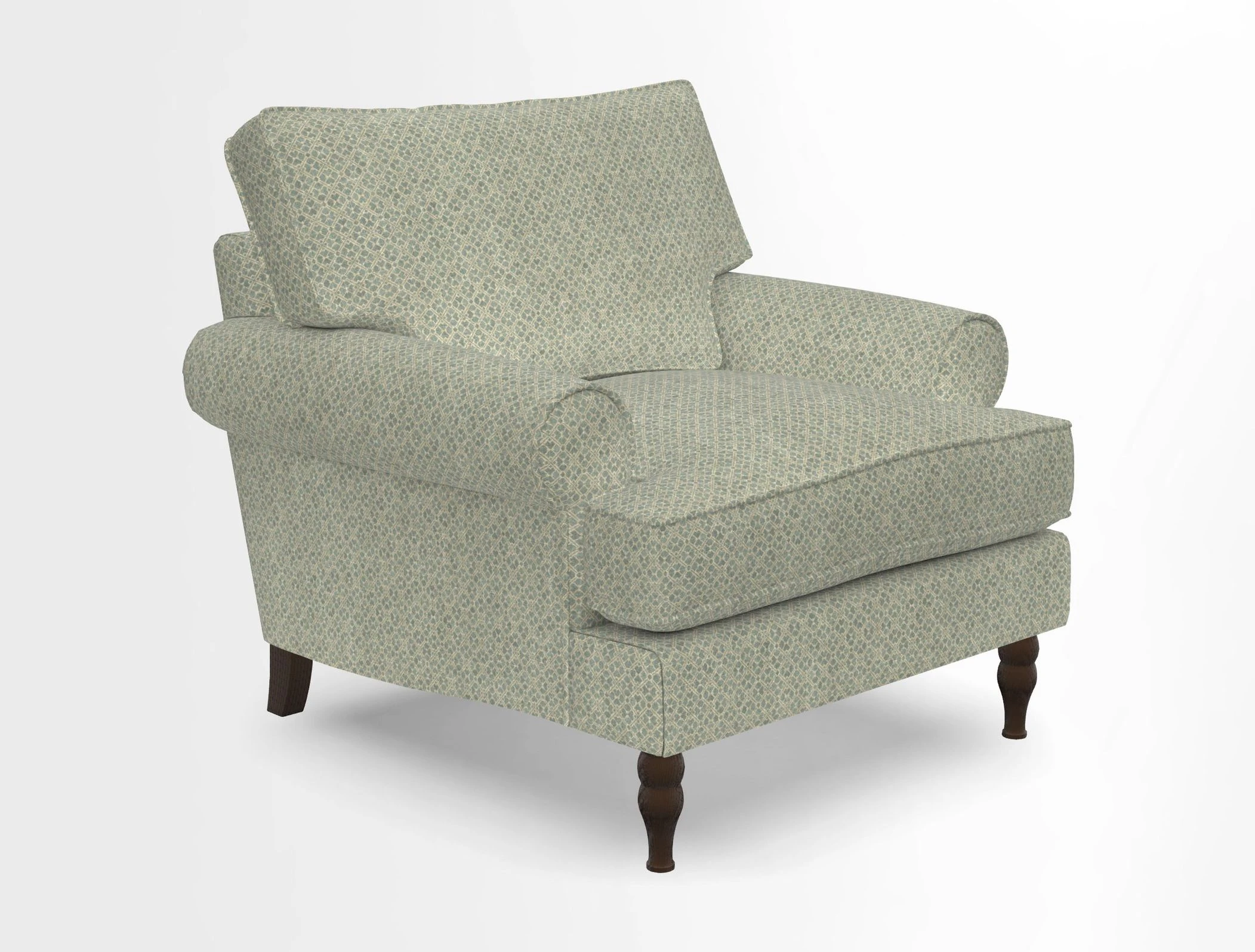 Cooksbridge Chair in Cloth 21 Simple Stripe Bilberry