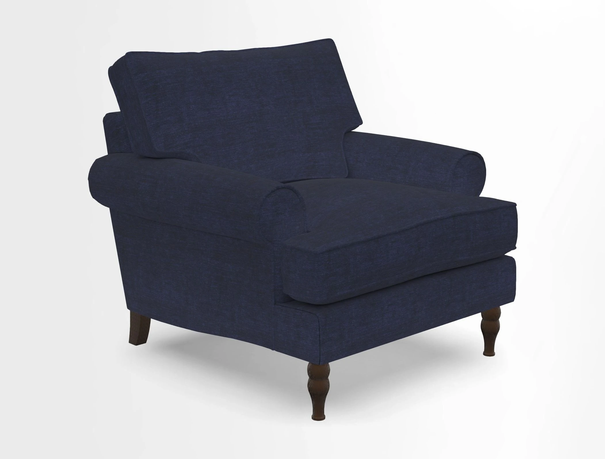 Cooksbridge Chair in Cloth 21 Simple Stripe Bilberry