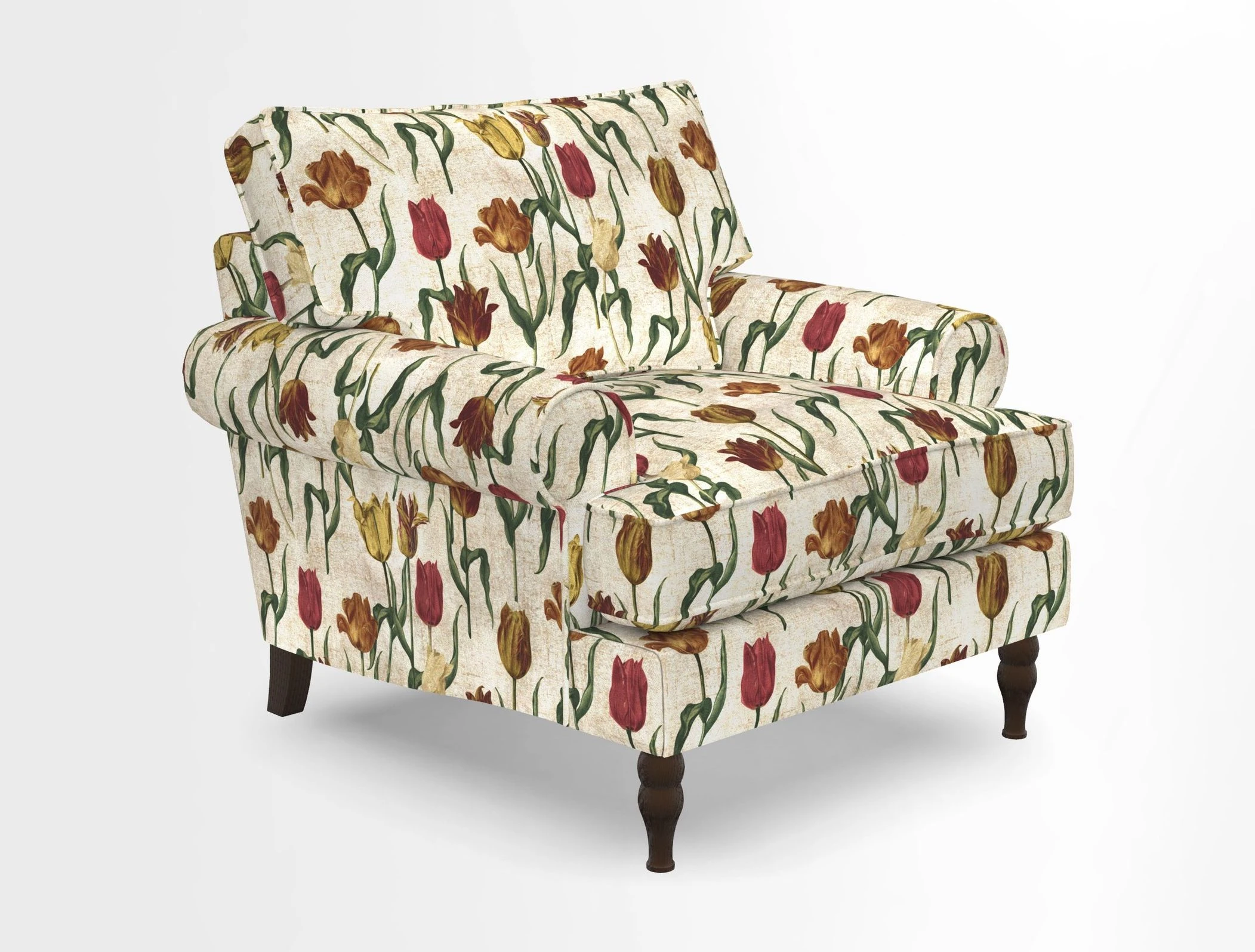 Cooksbridge Chair in Cloth 21 Simple Stripe Bilberry
