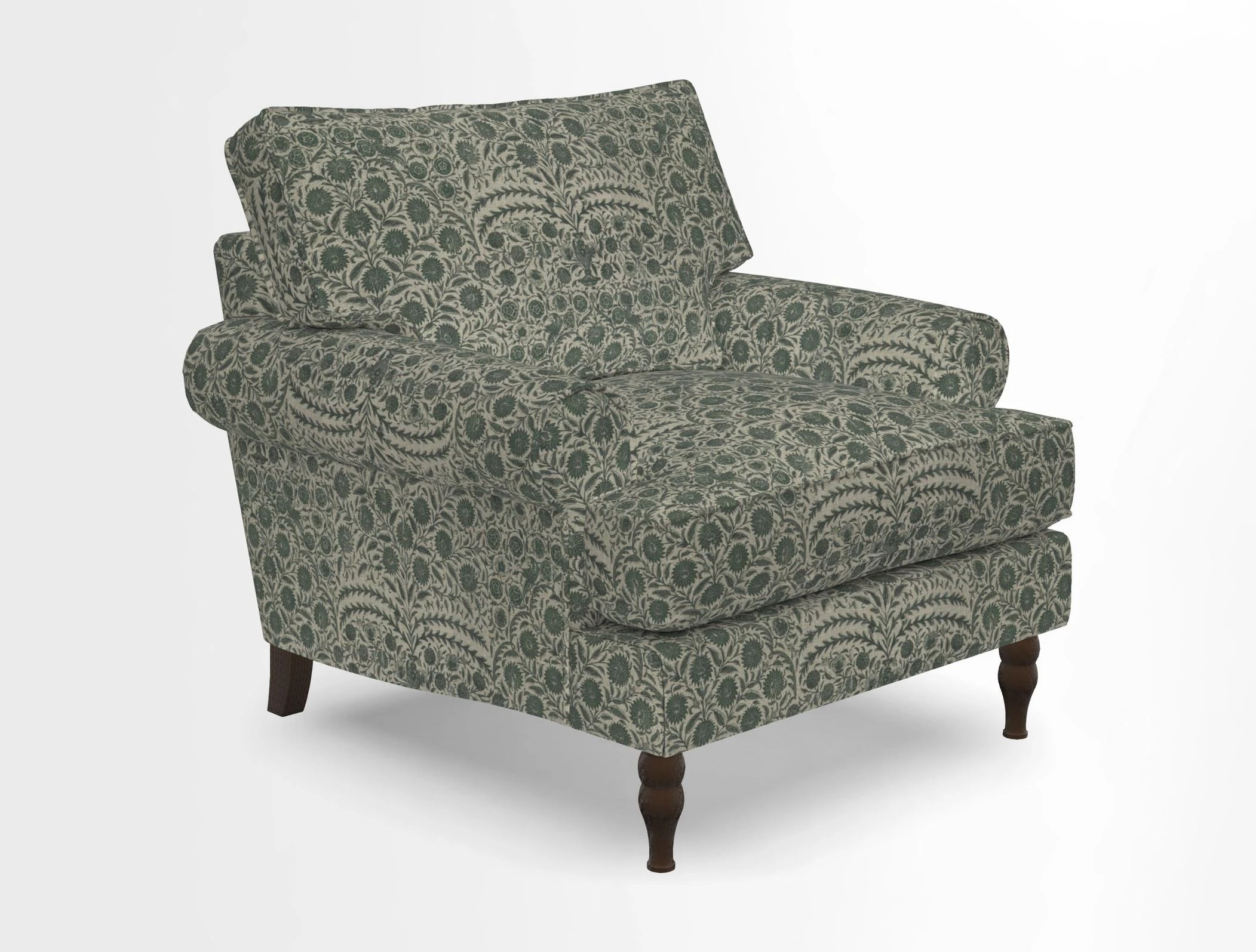 Cooksbridge Chair in Cloth 21 Simple Stripe Bilberry