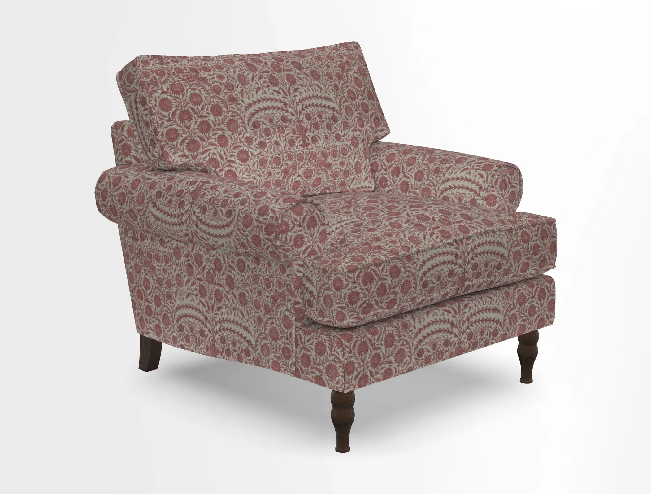 Cooksbridge Chair in Cloth 21 Simple Stripe Bilberry