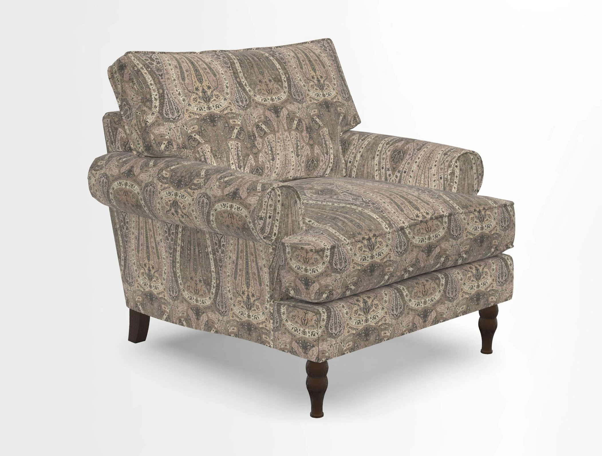 Cooksbridge Chair in Cloth 21 Simple Stripe Bilberry