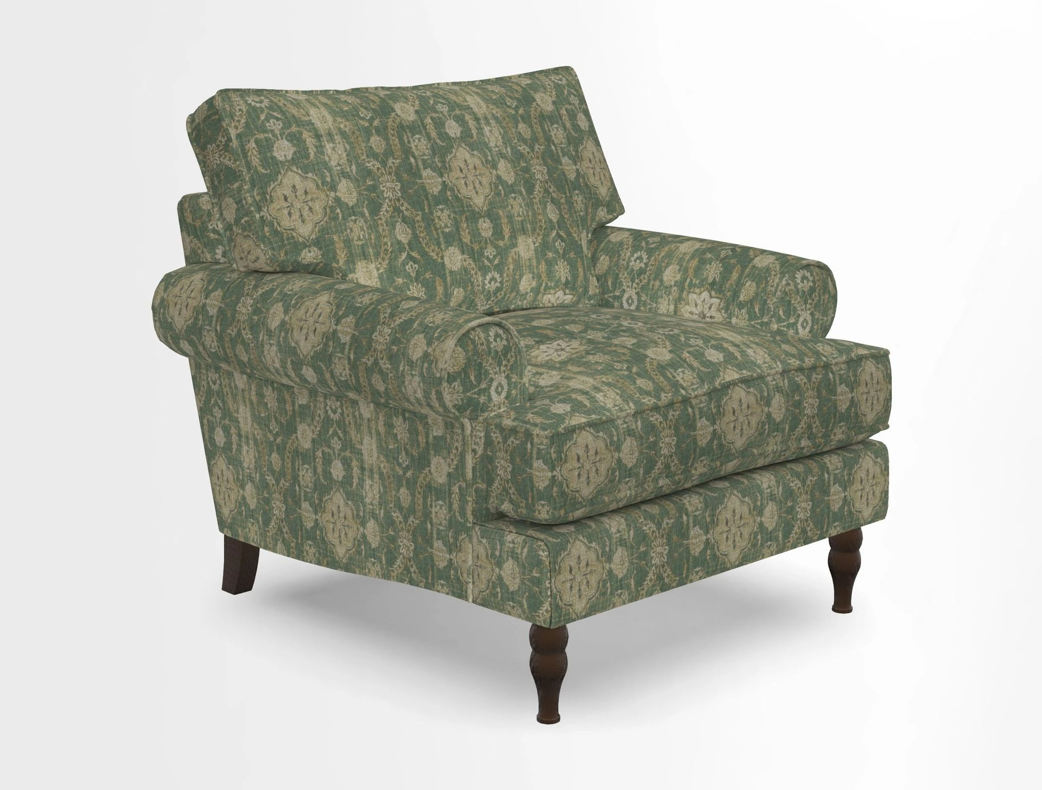 Cooksbridge Chair in Cloth 21 Simple Stripe Bilberry