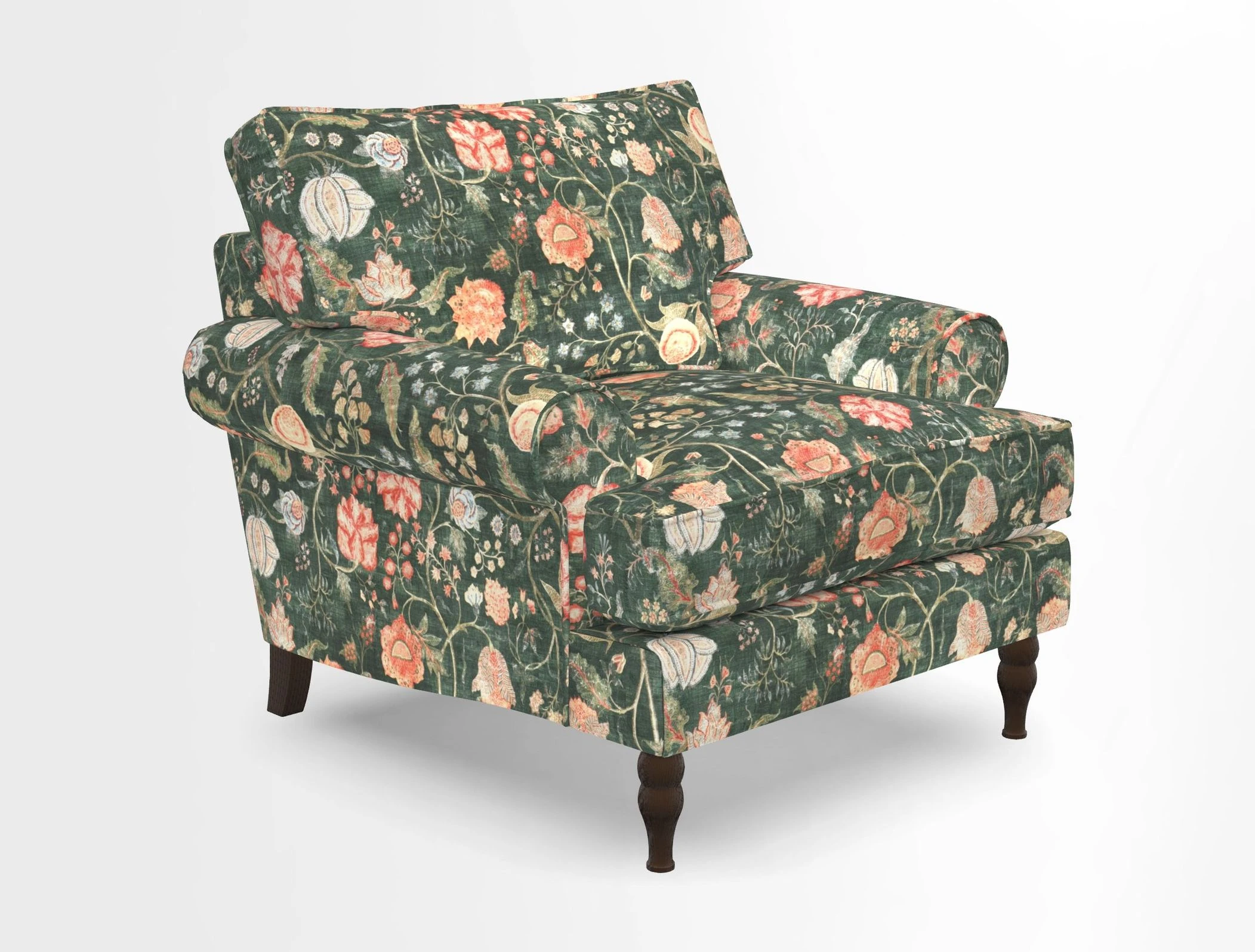 Cooksbridge Chair in Cloth 21 Simple Stripe Bilberry