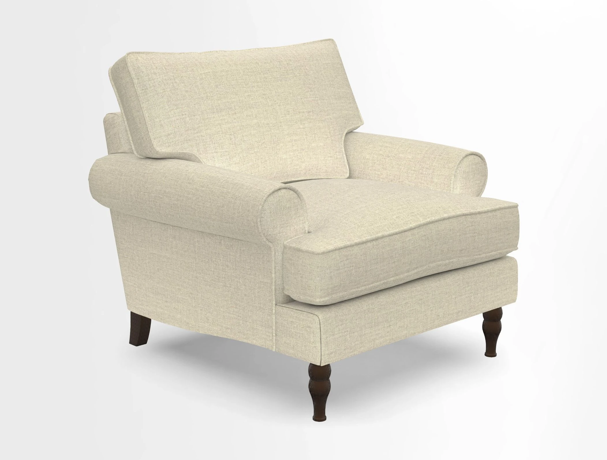 Cooksbridge Chair in Cloth 21 Simple Stripe Bilberry