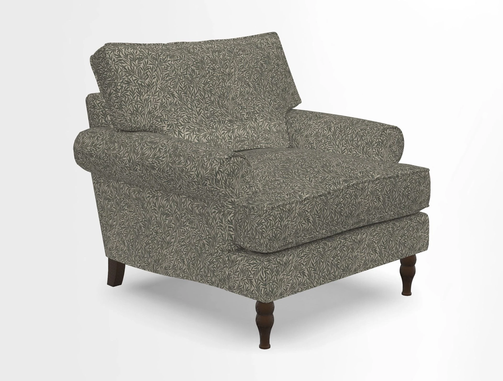 Cooksbridge Chair in Cloth 21 Simple Stripe Bilberry