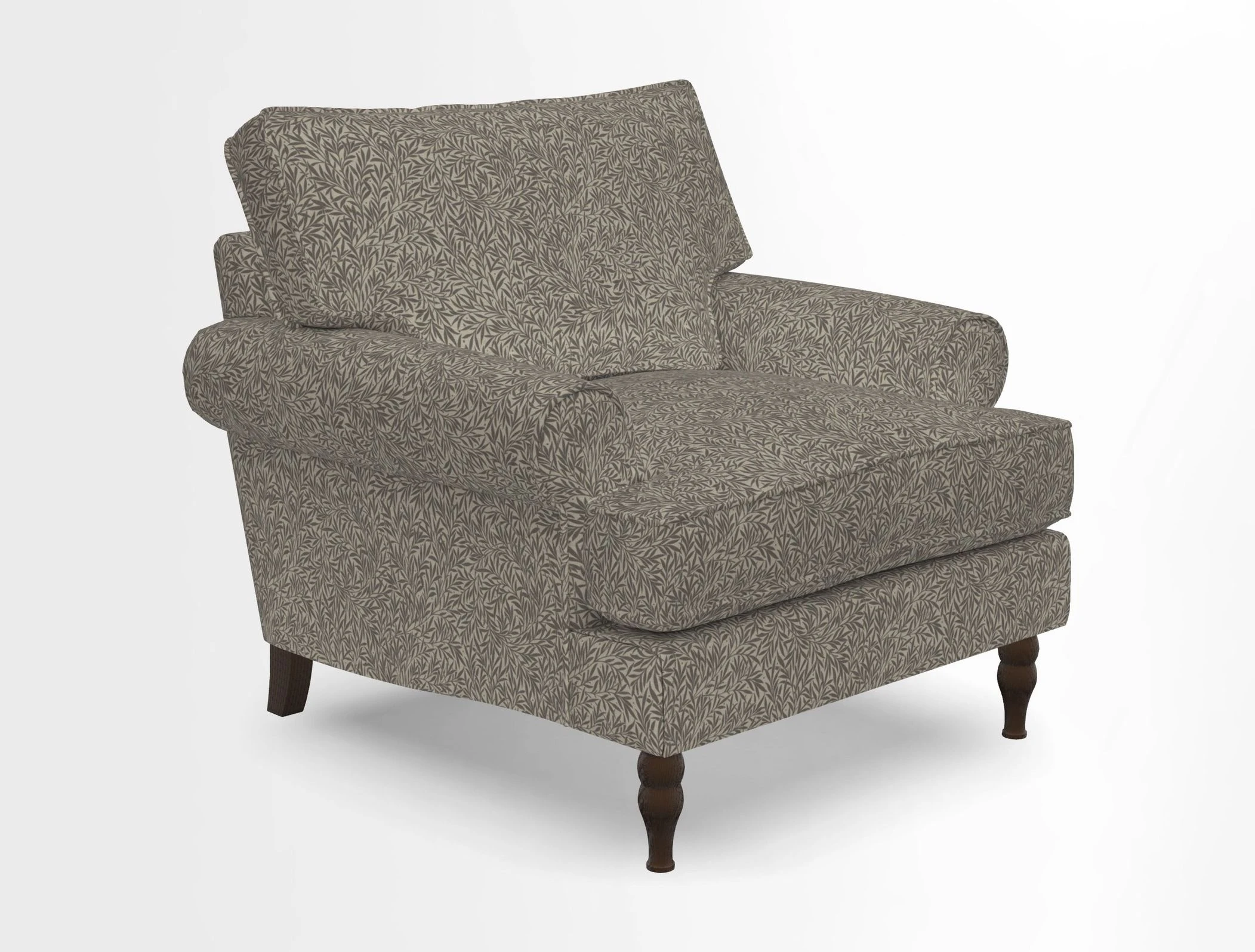 Cooksbridge Chair in Cloth 21 Simple Stripe Bilberry