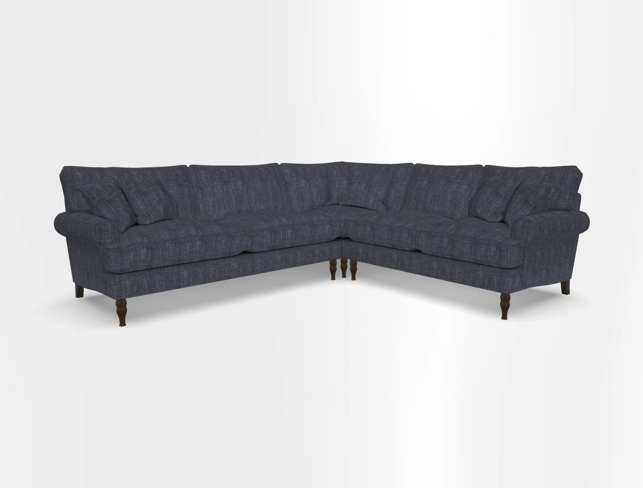 Cooksbridge corner sofa LHF in Cloth 21 Oak Leaf Beech
