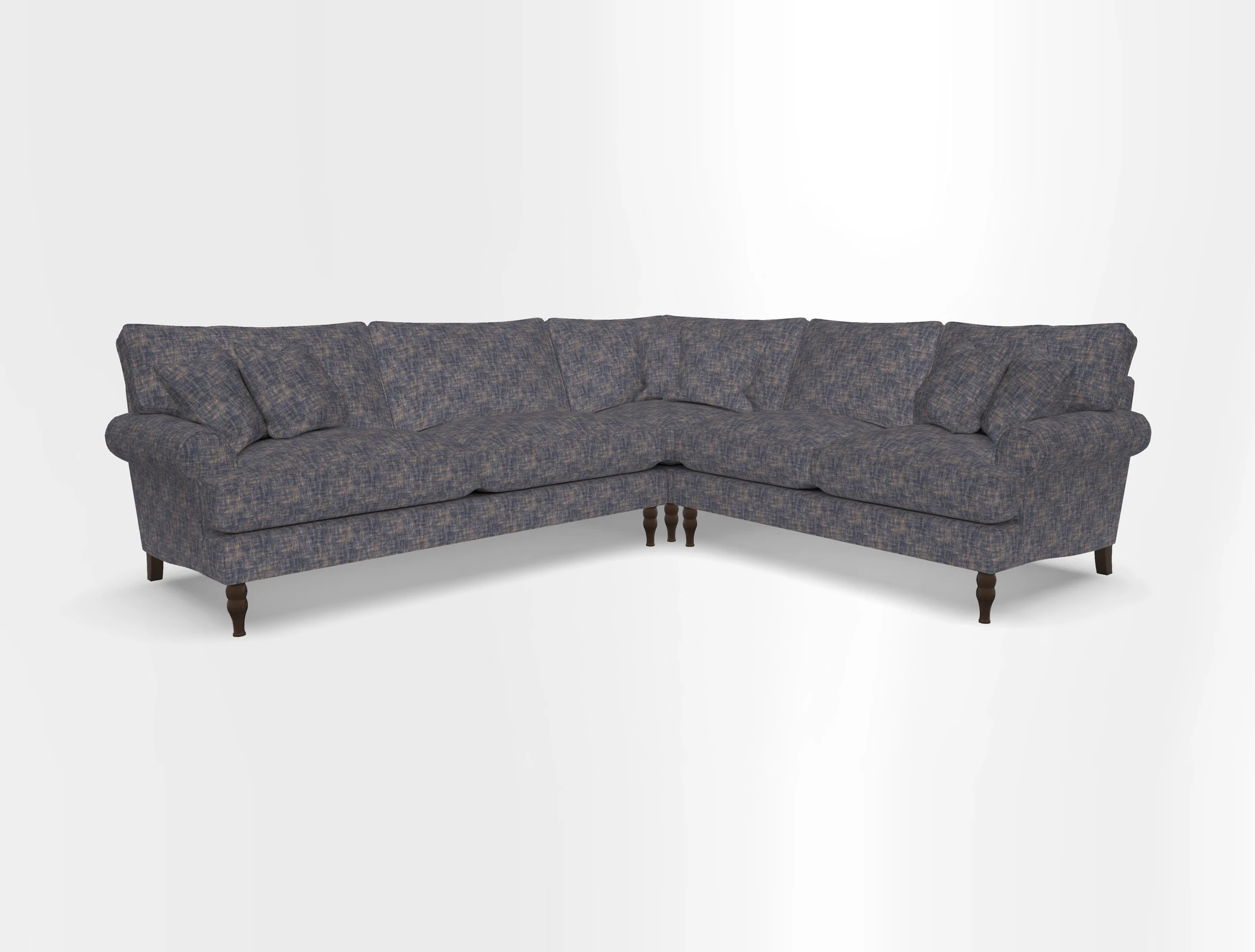 Cooksbridge corner sofa LHF in Cloth 21 Oak Leaf Beech