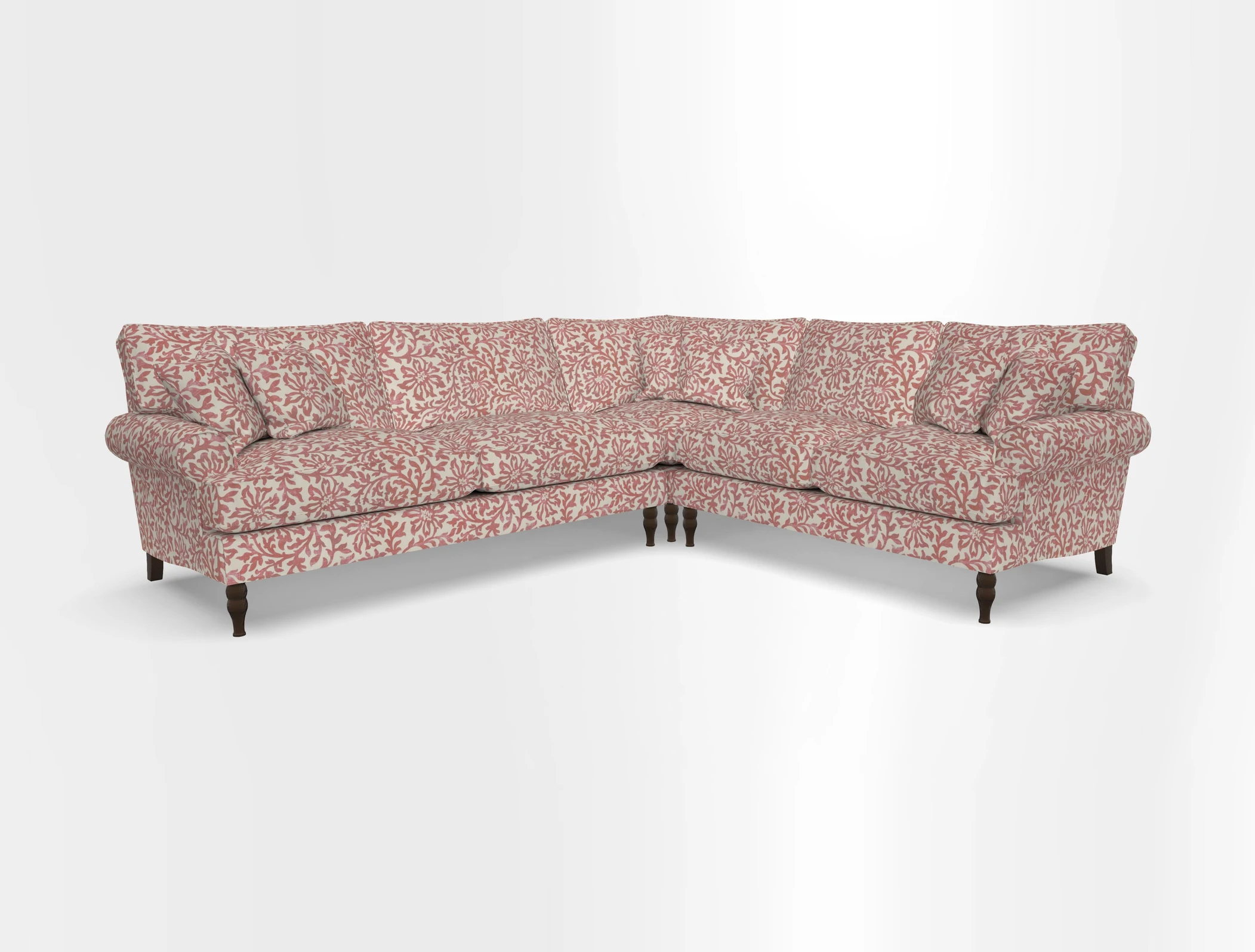 Cooksbridge corner sofa LHF in Cloth 21 Oak Leaf Beech
