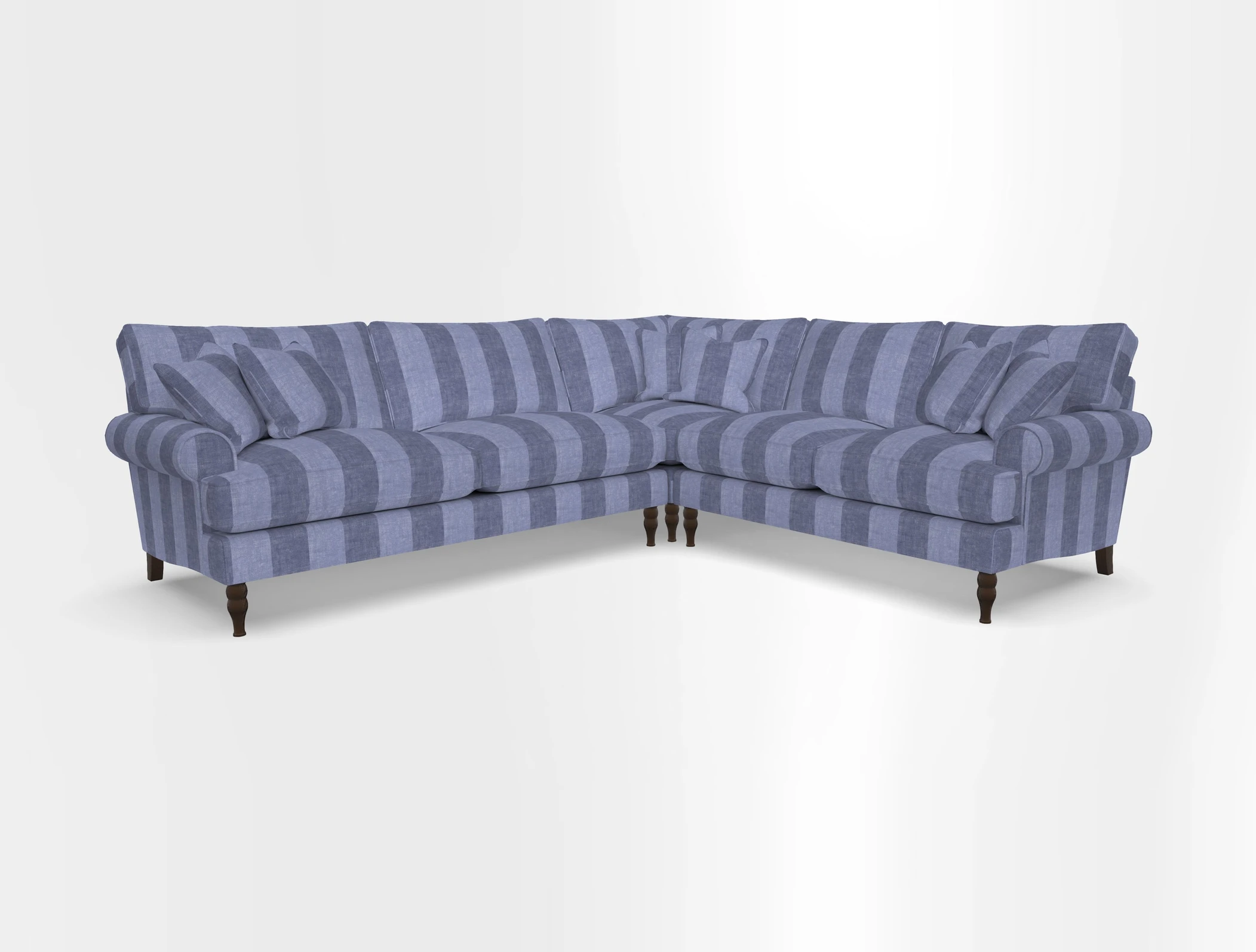Cooksbridge corner sofa LHF in Cloth 21 Oak Leaf Beech