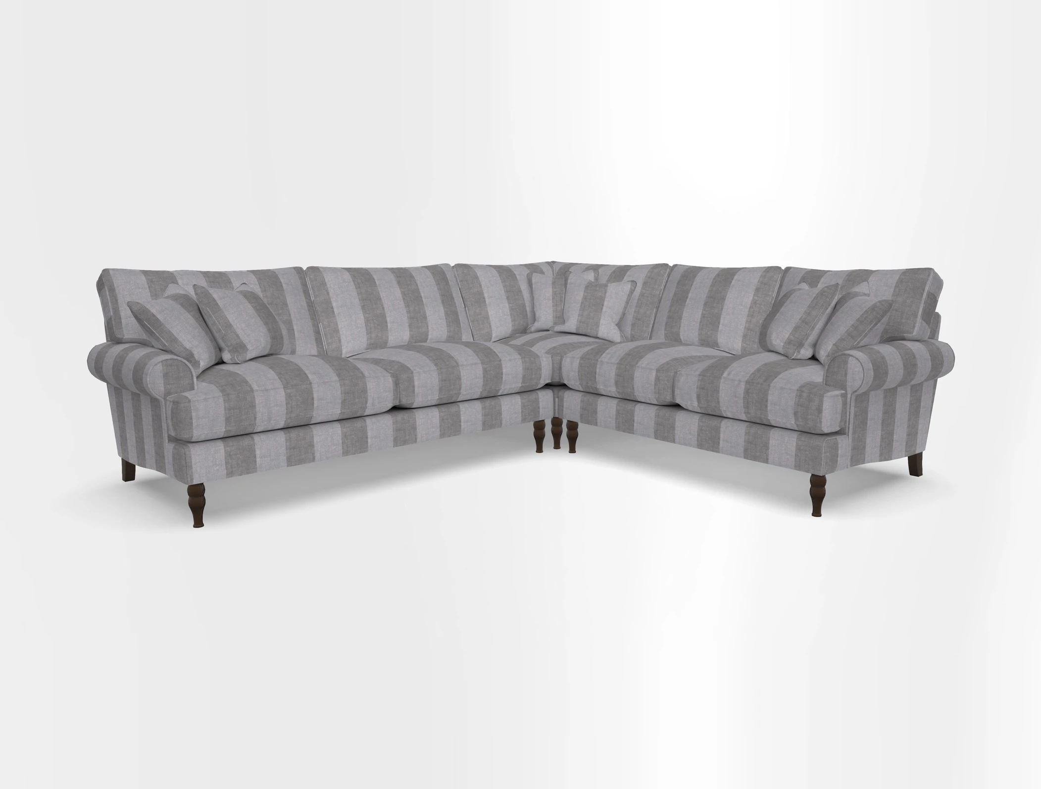 Cooksbridge corner sofa LHF in Cloth 21 Oak Leaf Beech