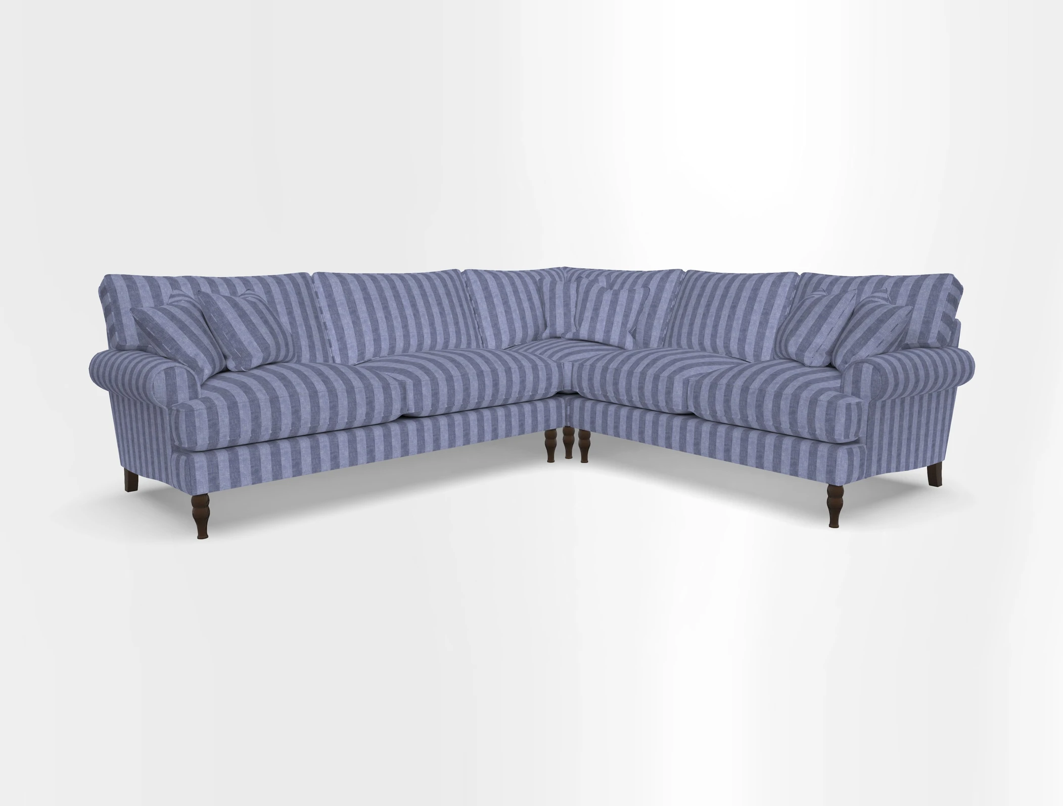 Cooksbridge corner sofa LHF in Cloth 21 Oak Leaf Beech