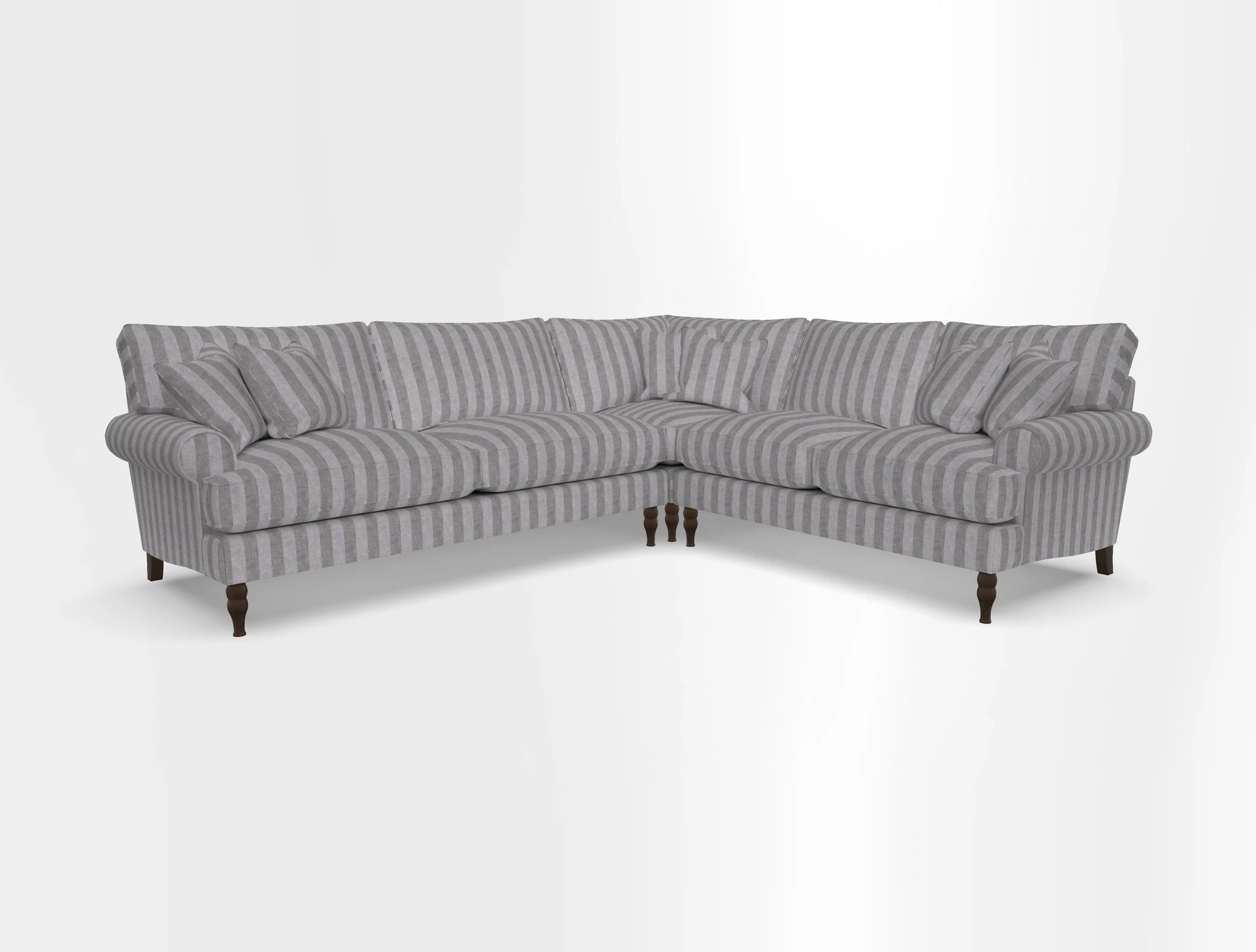 Cooksbridge corner sofa LHF in Cloth 21 Oak Leaf Beech