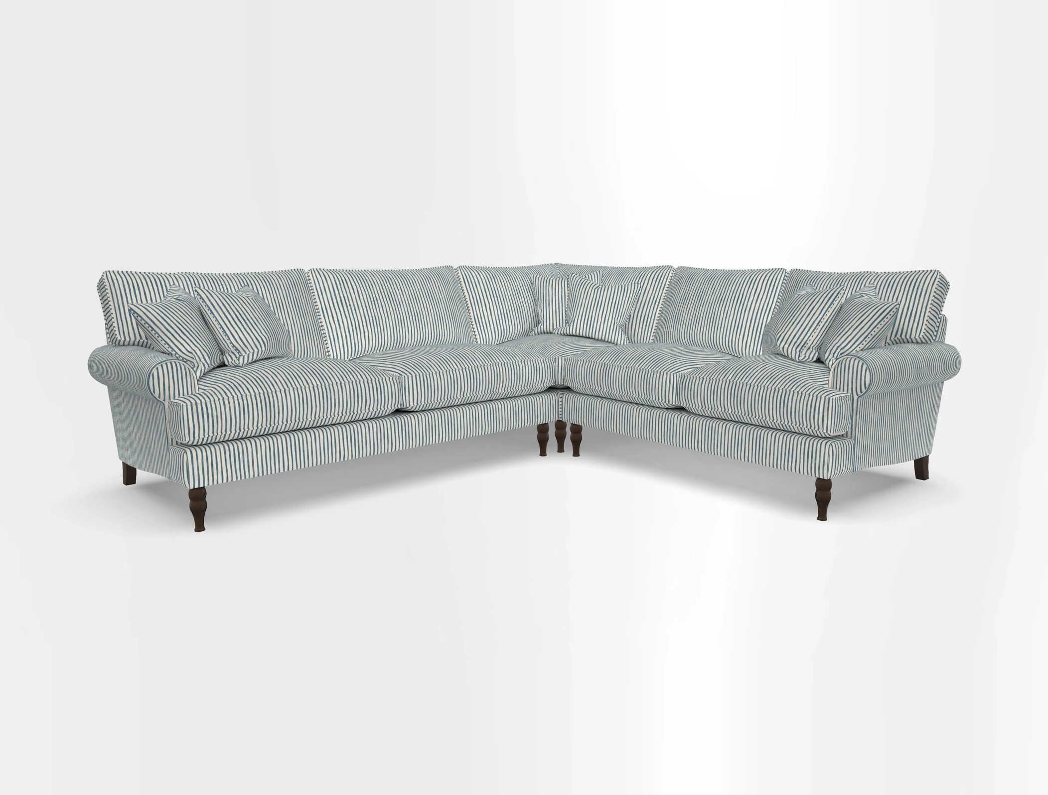 Cooksbridge corner sofa LHF in Cloth 21 Oak Leaf Beech