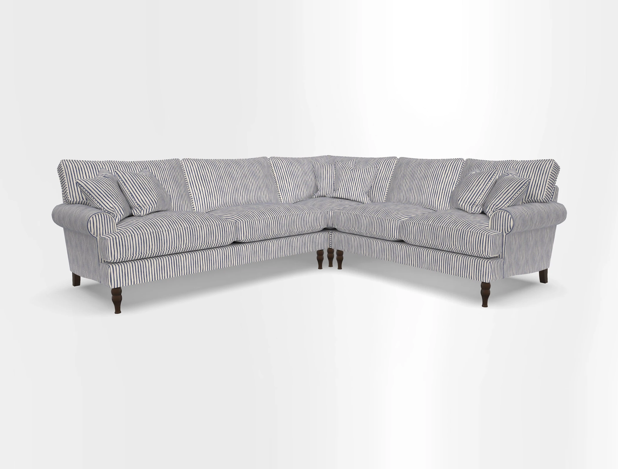Cooksbridge corner sofa LHF in Cloth 21 Oak Leaf Beech