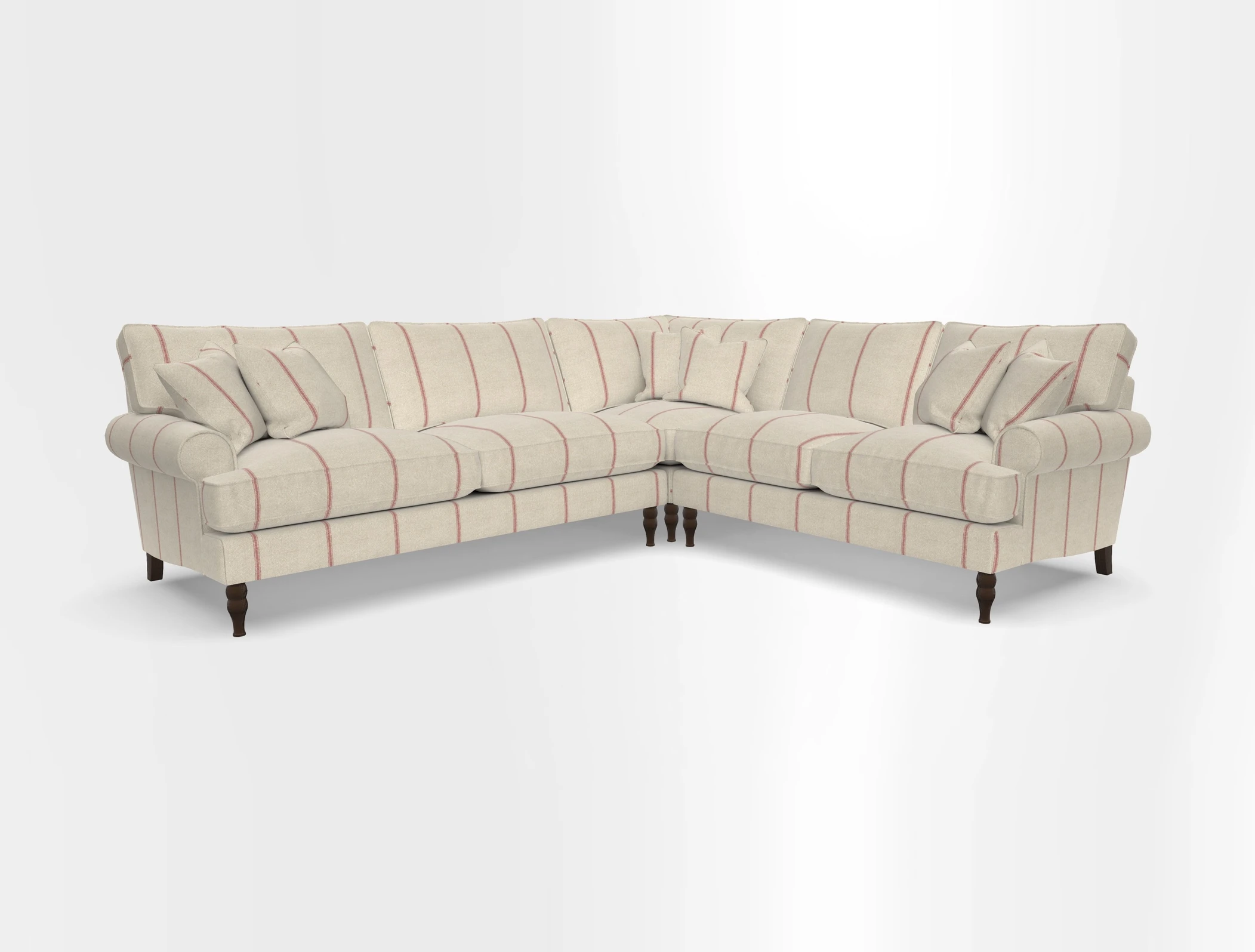 Cooksbridge corner sofa LHF in Cloth 21 Oak Leaf Beech
