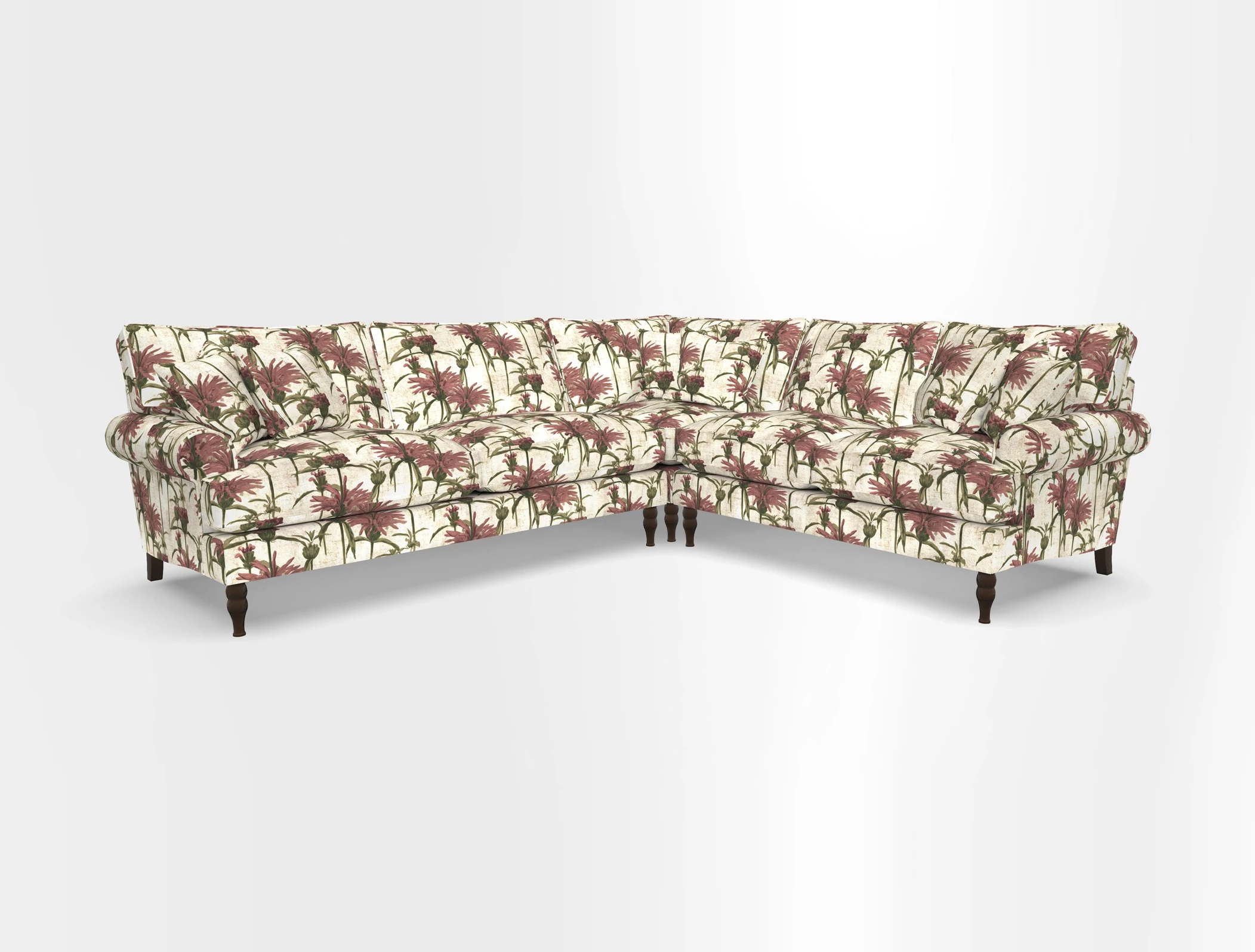 Cooksbridge corner sofa LHF in Cloth 21 Oak Leaf Beech
