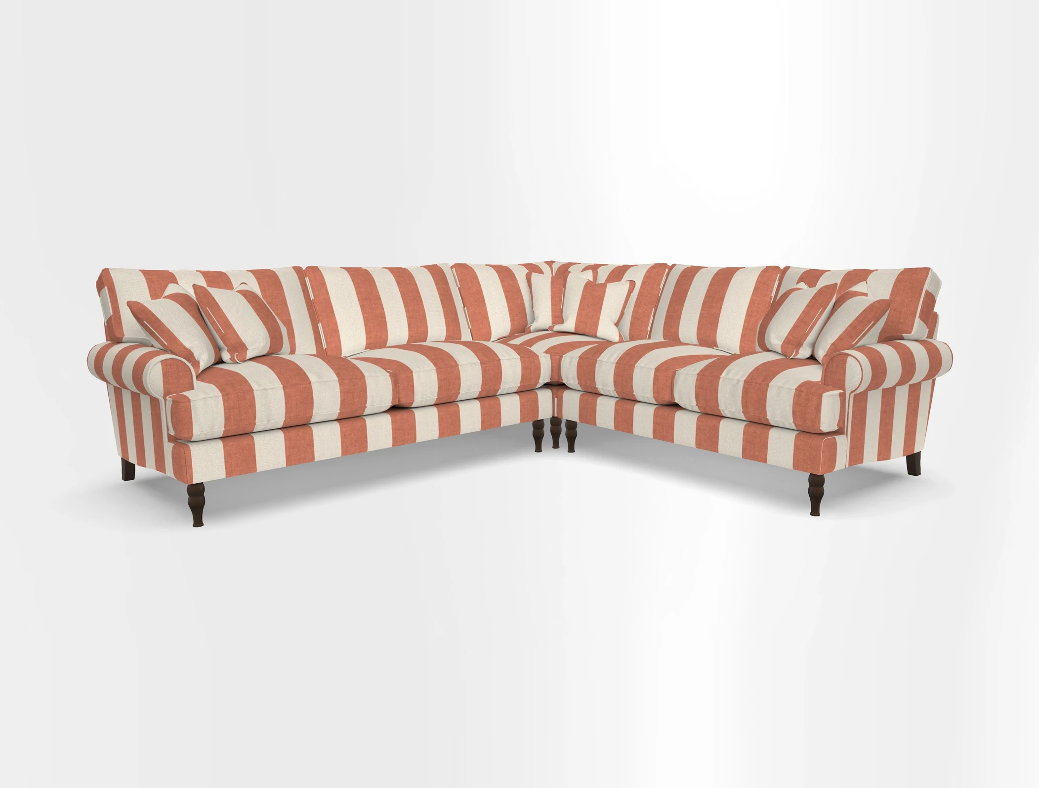 Cooksbridge corner sofa LHF in Cloth 21 Oak Leaf Beech