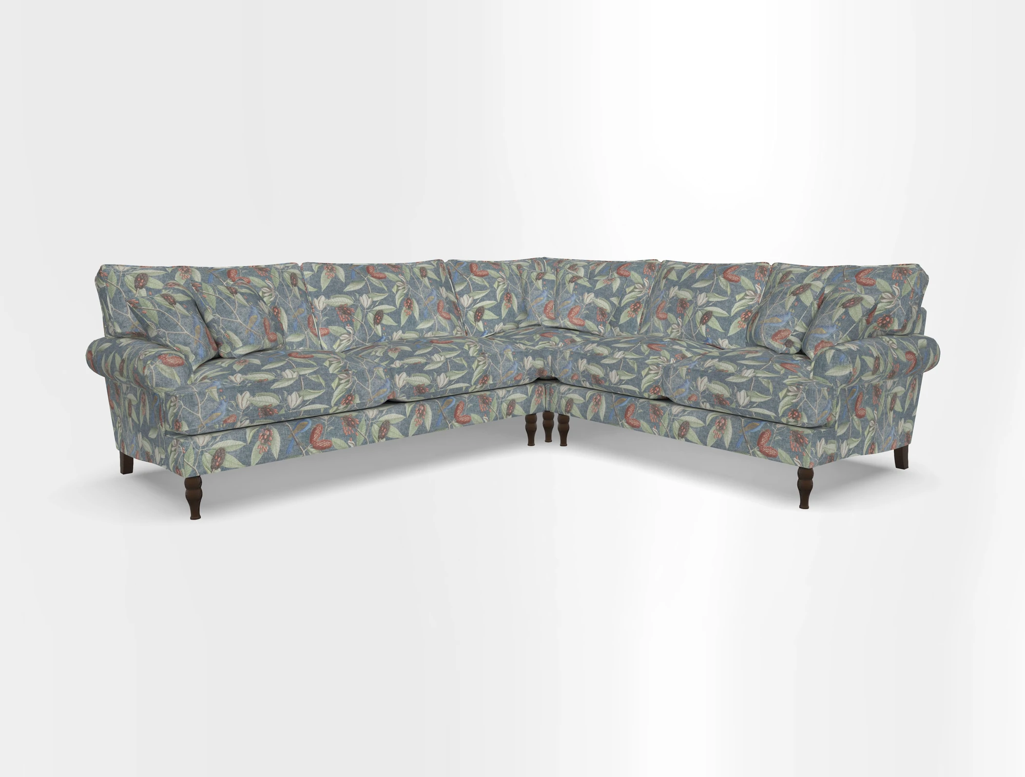 Cooksbridge corner sofa LHF in Cloth 21 Oak Leaf Beech