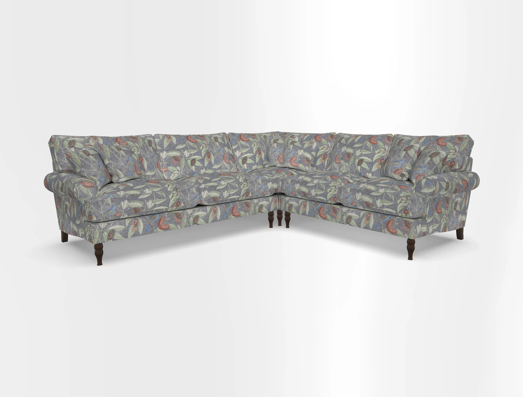 Cooksbridge corner sofa LHF in Cloth 21 Oak Leaf Beech