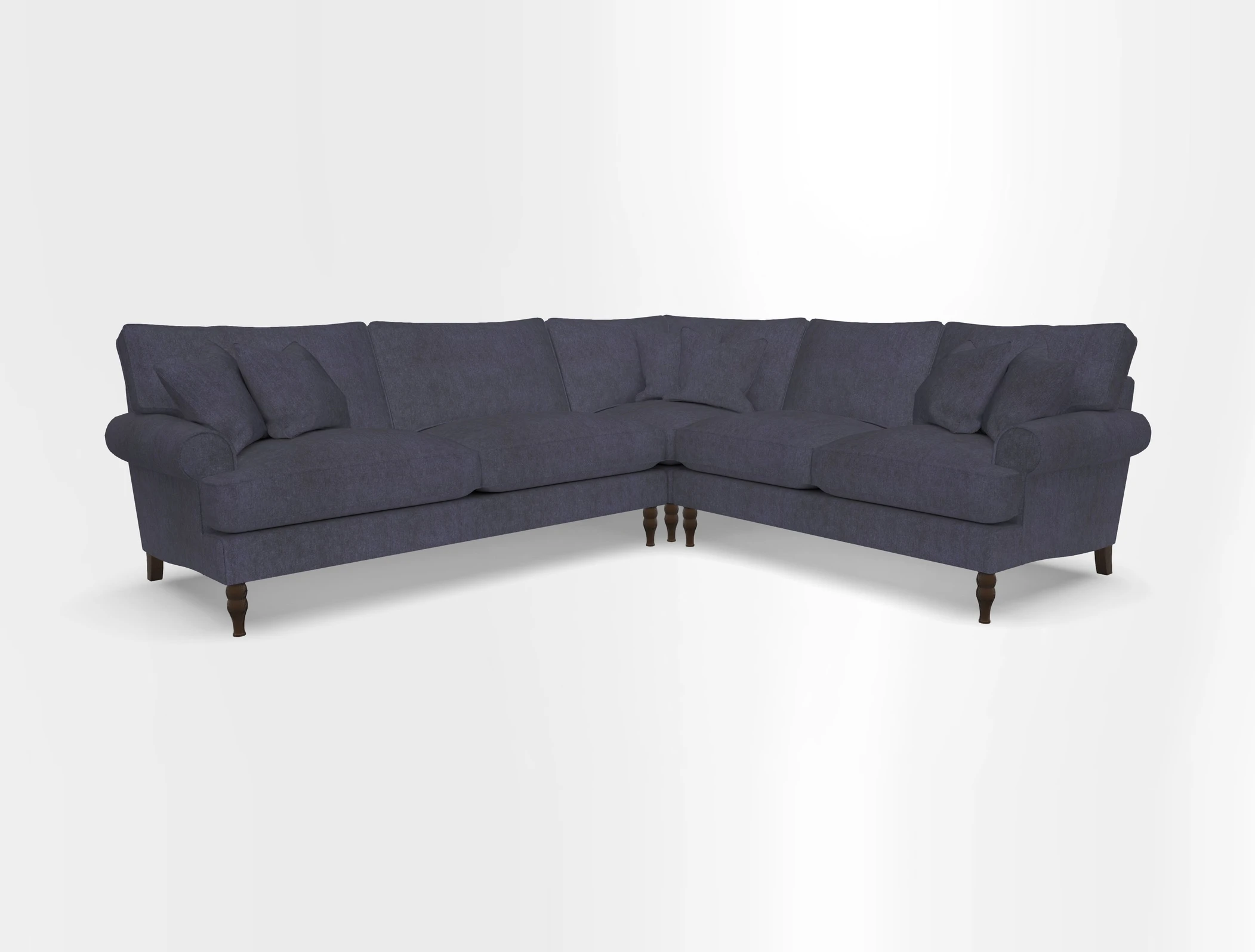 Cooksbridge corner sofa LHF in Cloth 21 Oak Leaf Beech