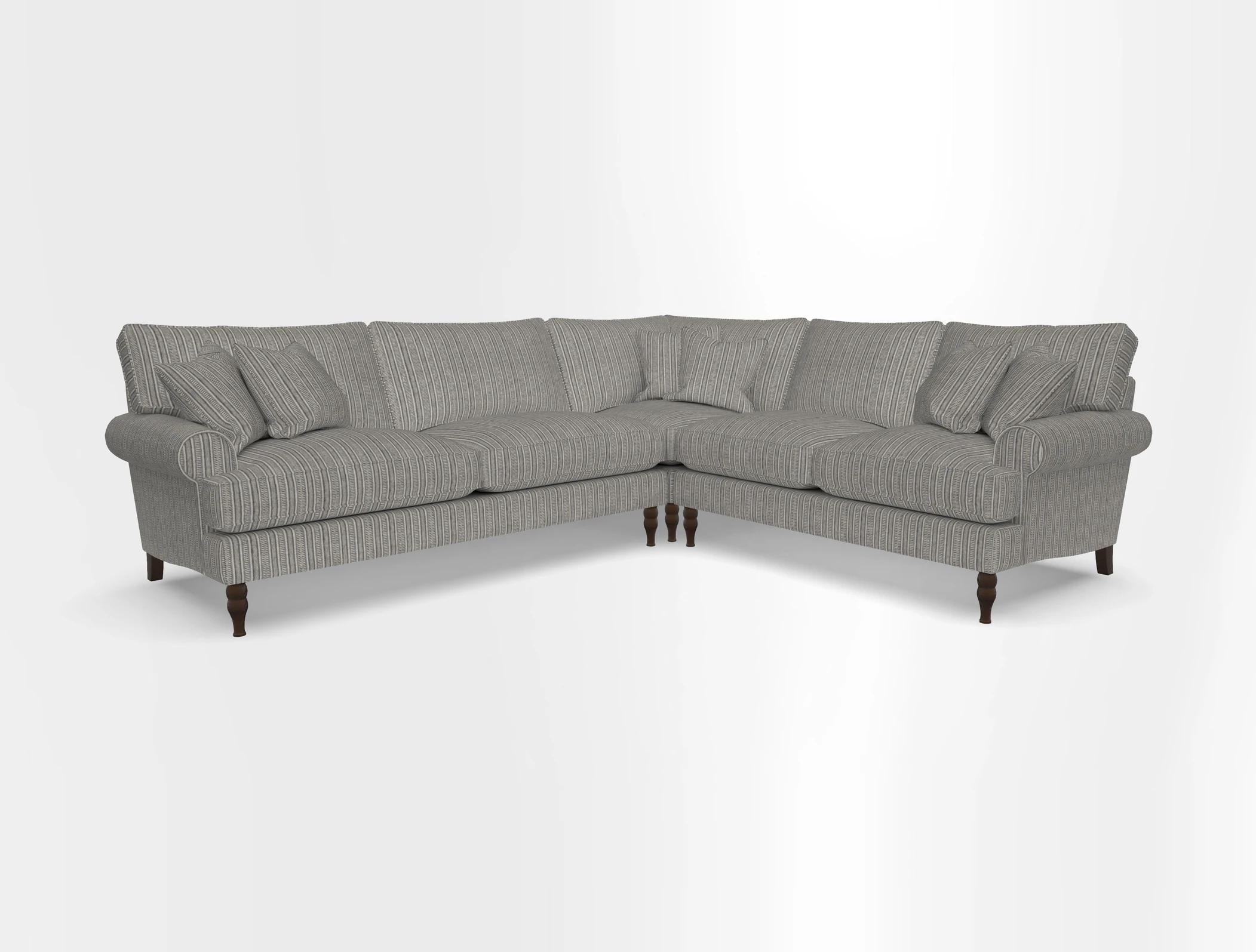 Cooksbridge corner sofa LHF in Cloth 21 Oak Leaf Beech