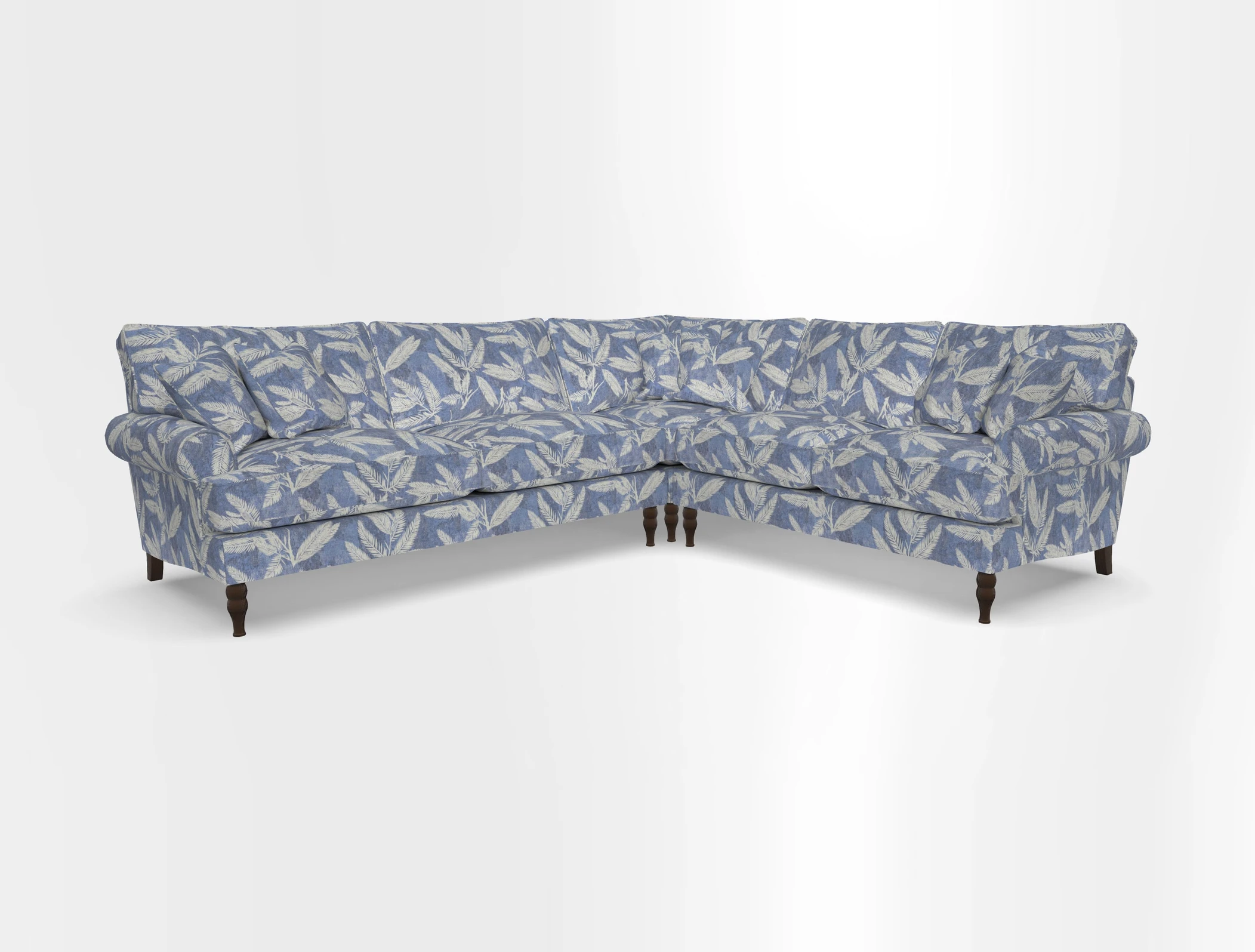Cooksbridge corner sofa LHF in Cloth 21 Oak Leaf Beech