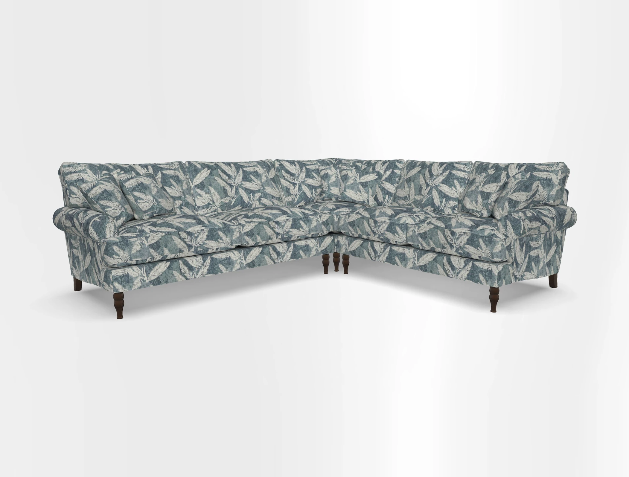 Cooksbridge corner sofa LHF in Cloth 21 Oak Leaf Beech