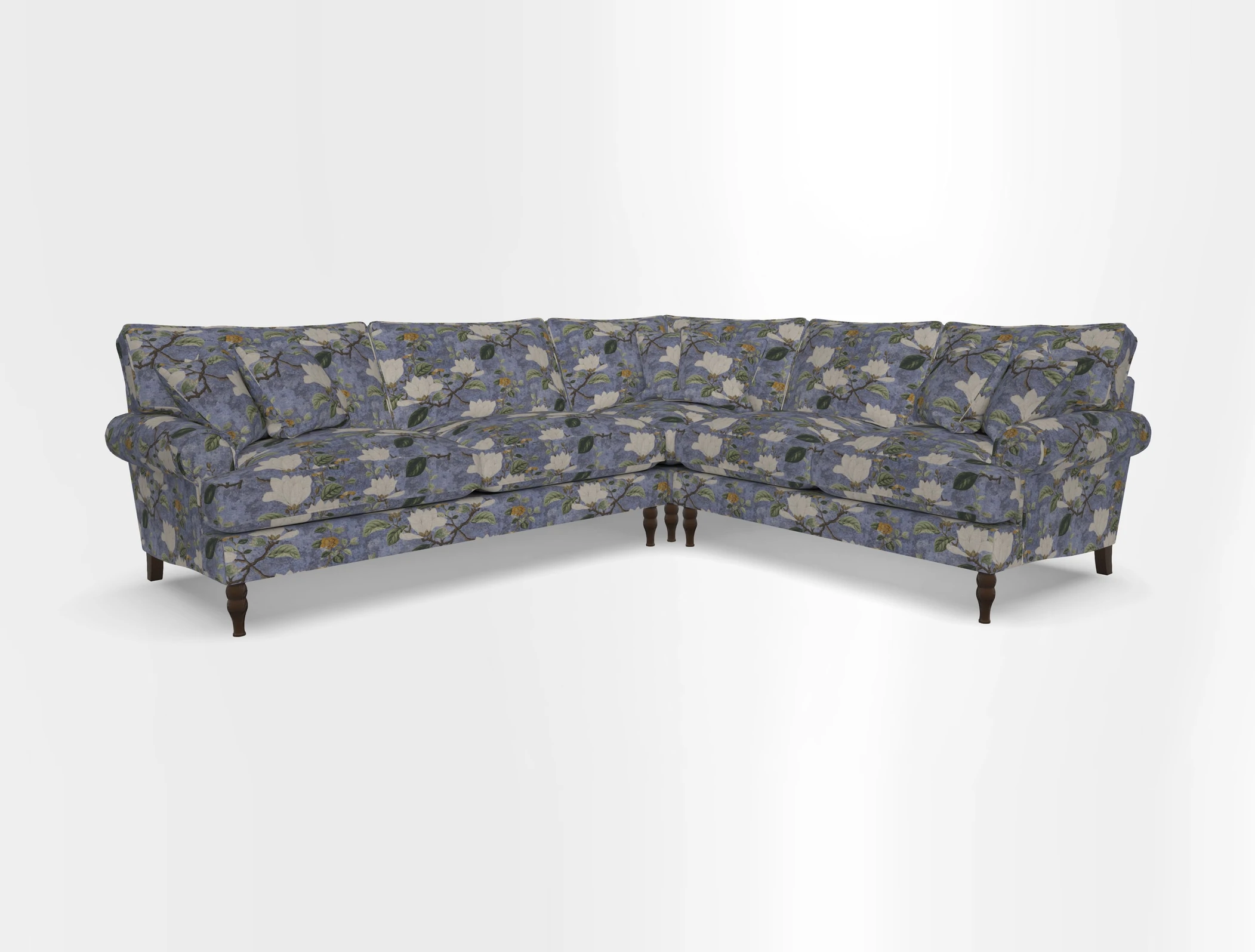 Cooksbridge corner sofa LHF in Cloth 21 Oak Leaf Beech