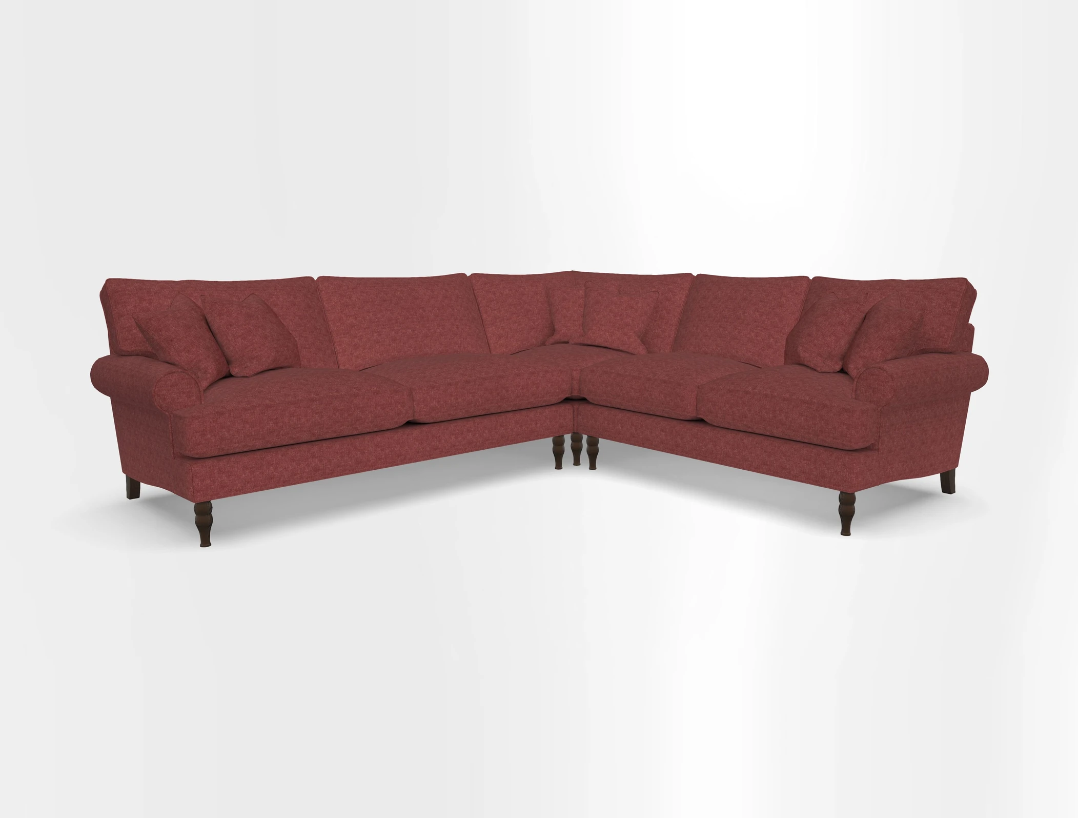 Cooksbridge corner sofa LHF in Cloth 21 Oak Leaf Beech
