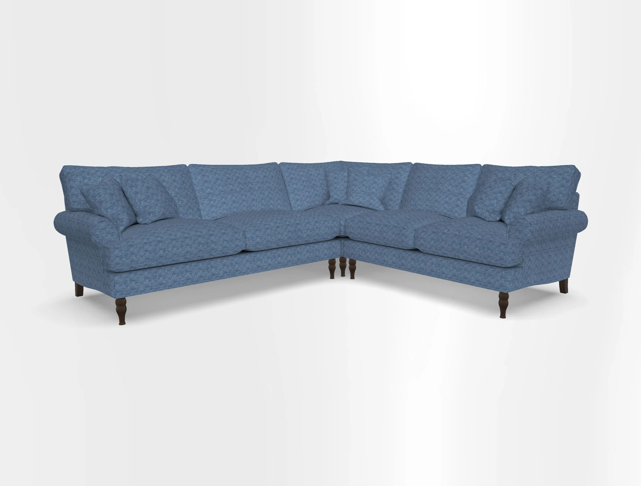 Cooksbridge corner sofa LHF in Cloth 21 Oak Leaf Beech