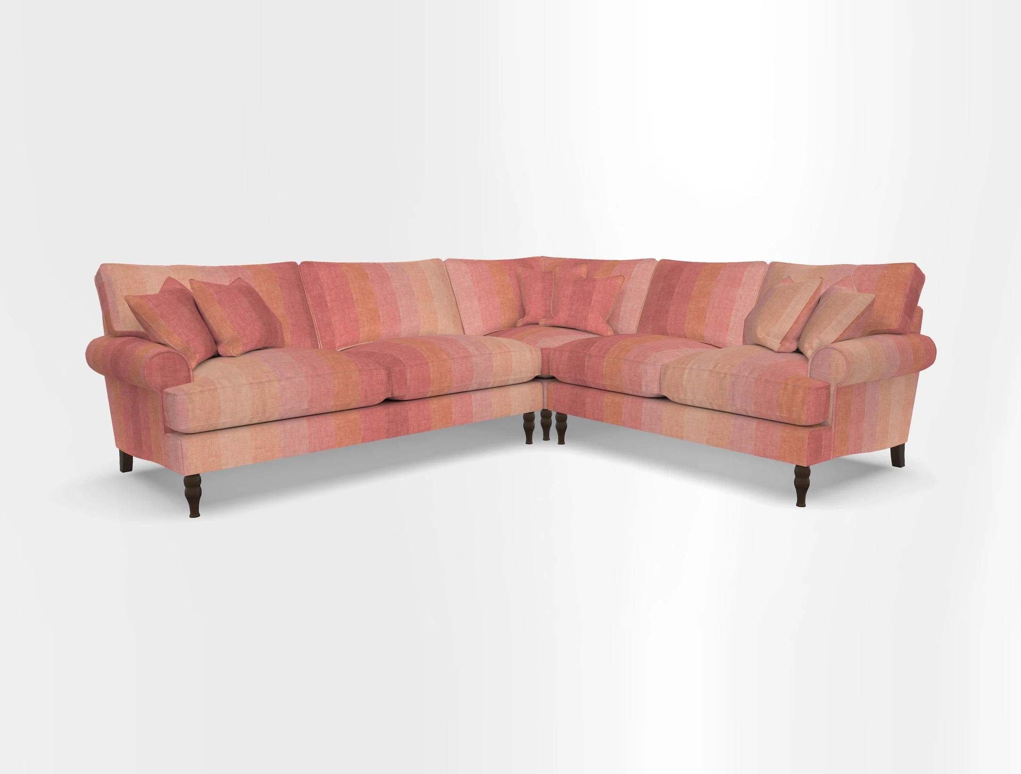 Cooksbridge corner sofa LHF in Cloth 21 Oak Leaf Beech