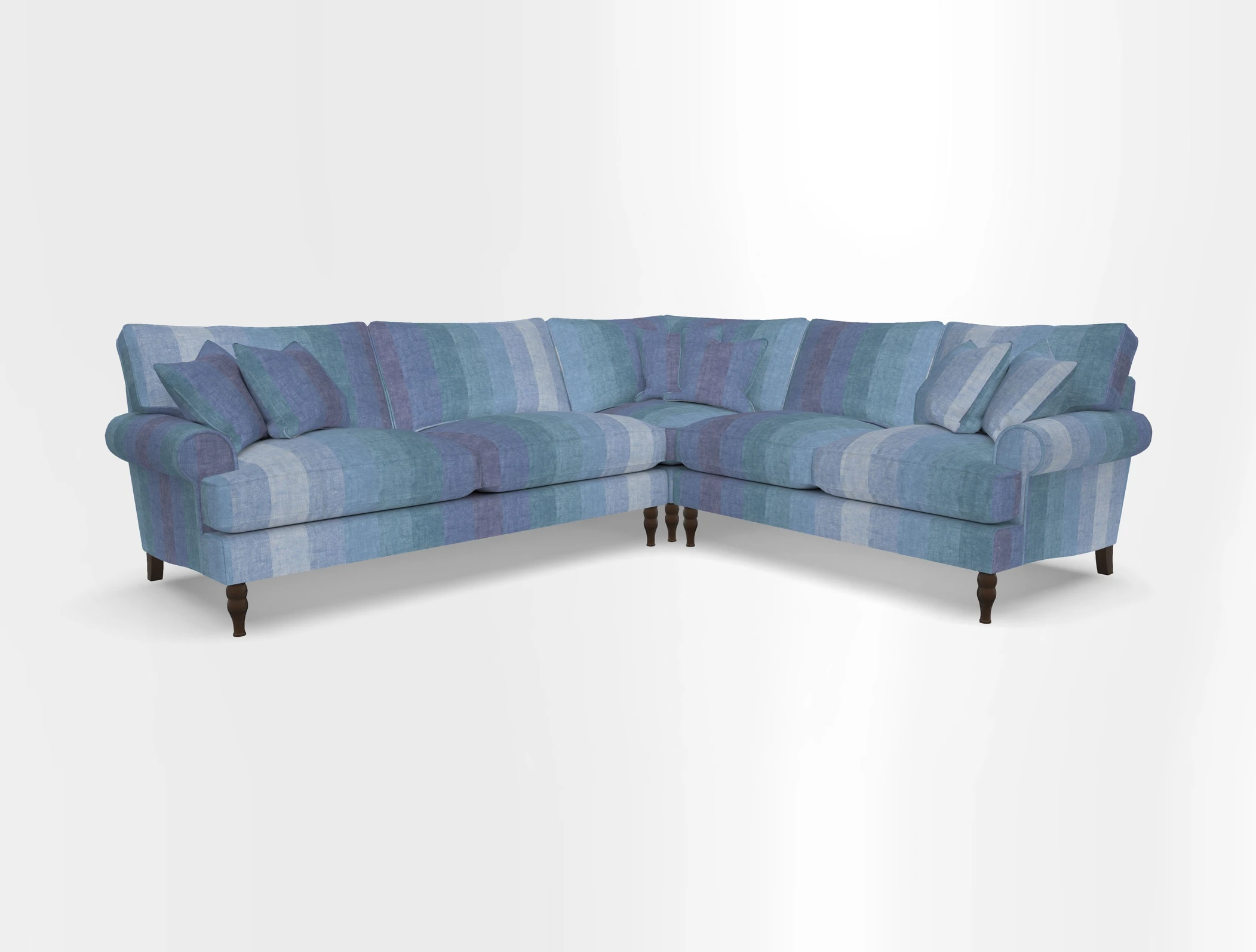 Cooksbridge corner sofa LHF in Cloth 21 Oak Leaf Beech