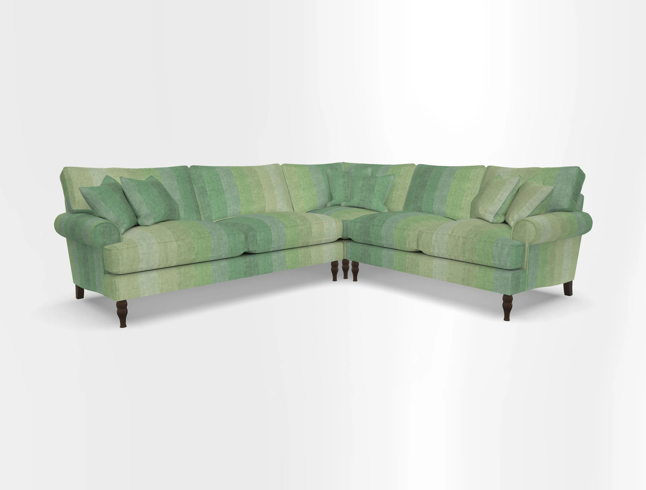 Cooksbridge corner sofa LHF in Cloth 21 Oak Leaf Beech