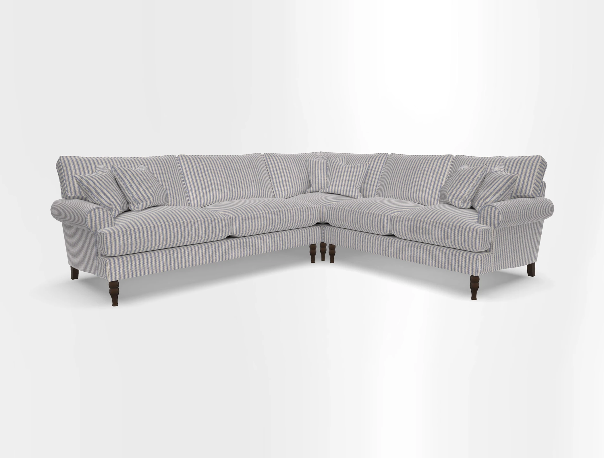 Cooksbridge corner sofa LHF in Cloth 21 Oak Leaf Beech