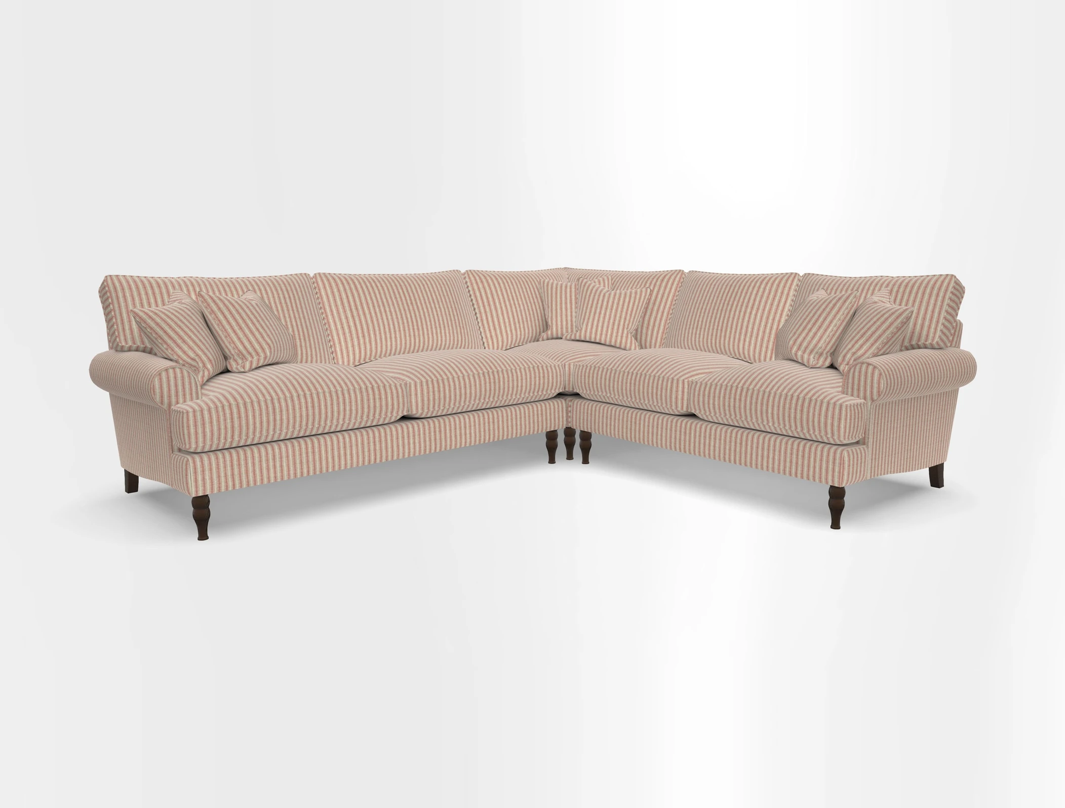 Cooksbridge corner sofa LHF in Cloth 21 Oak Leaf Beech