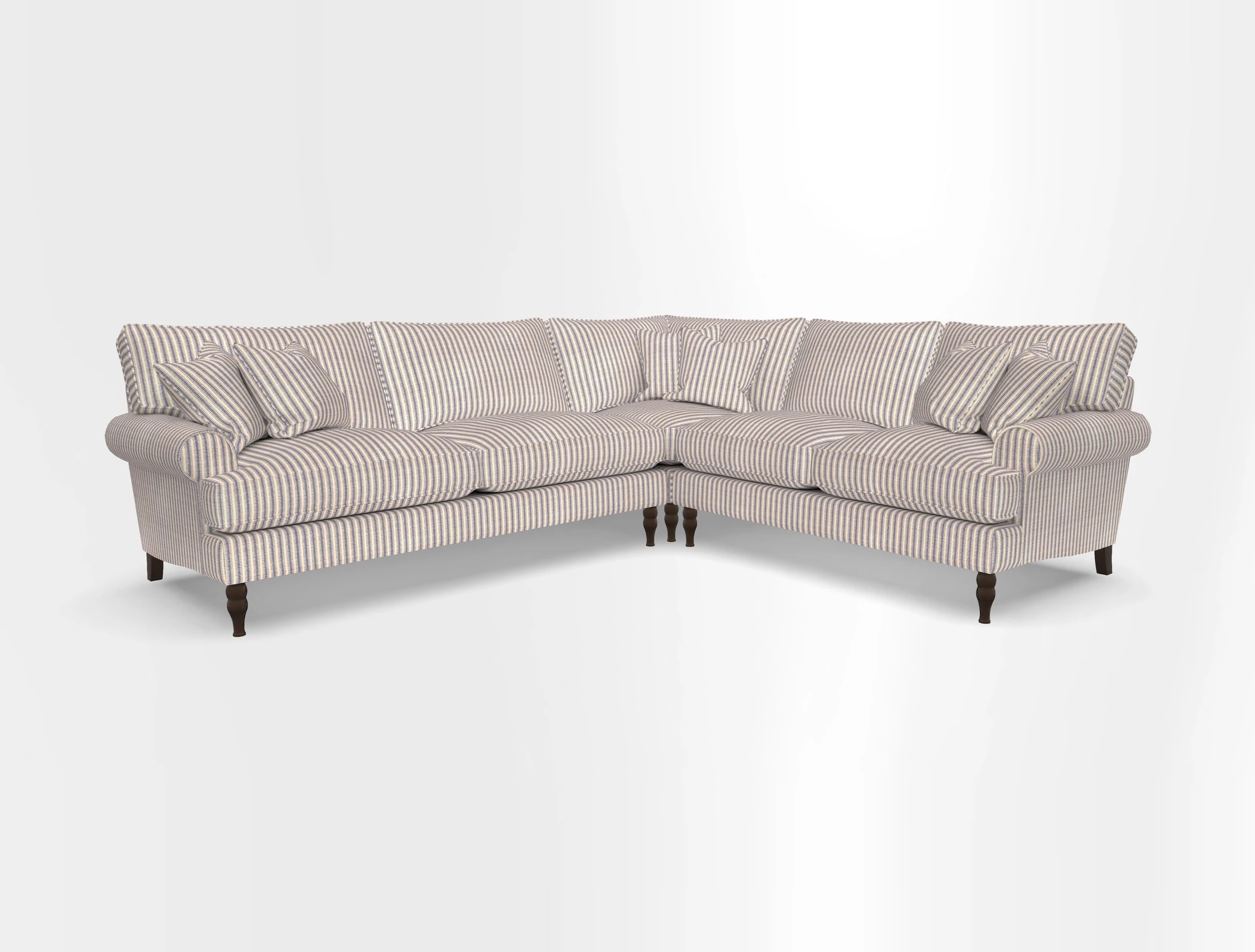 Cooksbridge corner sofa LHF in Cloth 21 Oak Leaf Beech